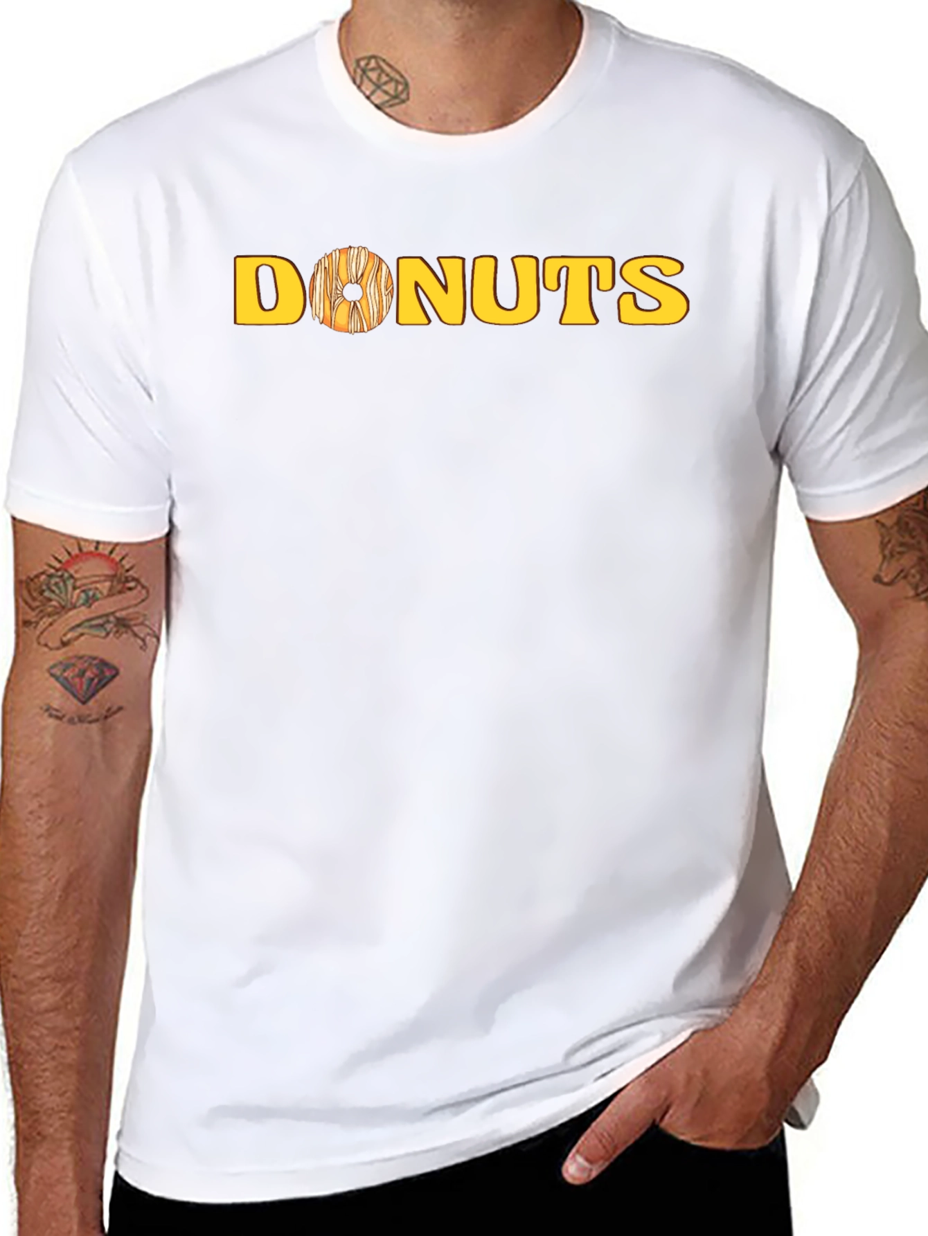 Donuts Graphic T-Shirt - Casual Style