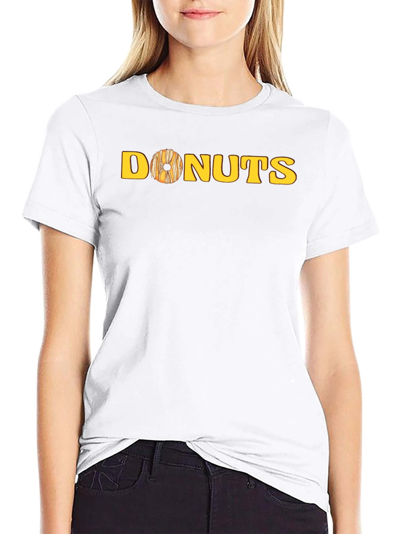 Donuts Graphic T-Shirt - Casual Style