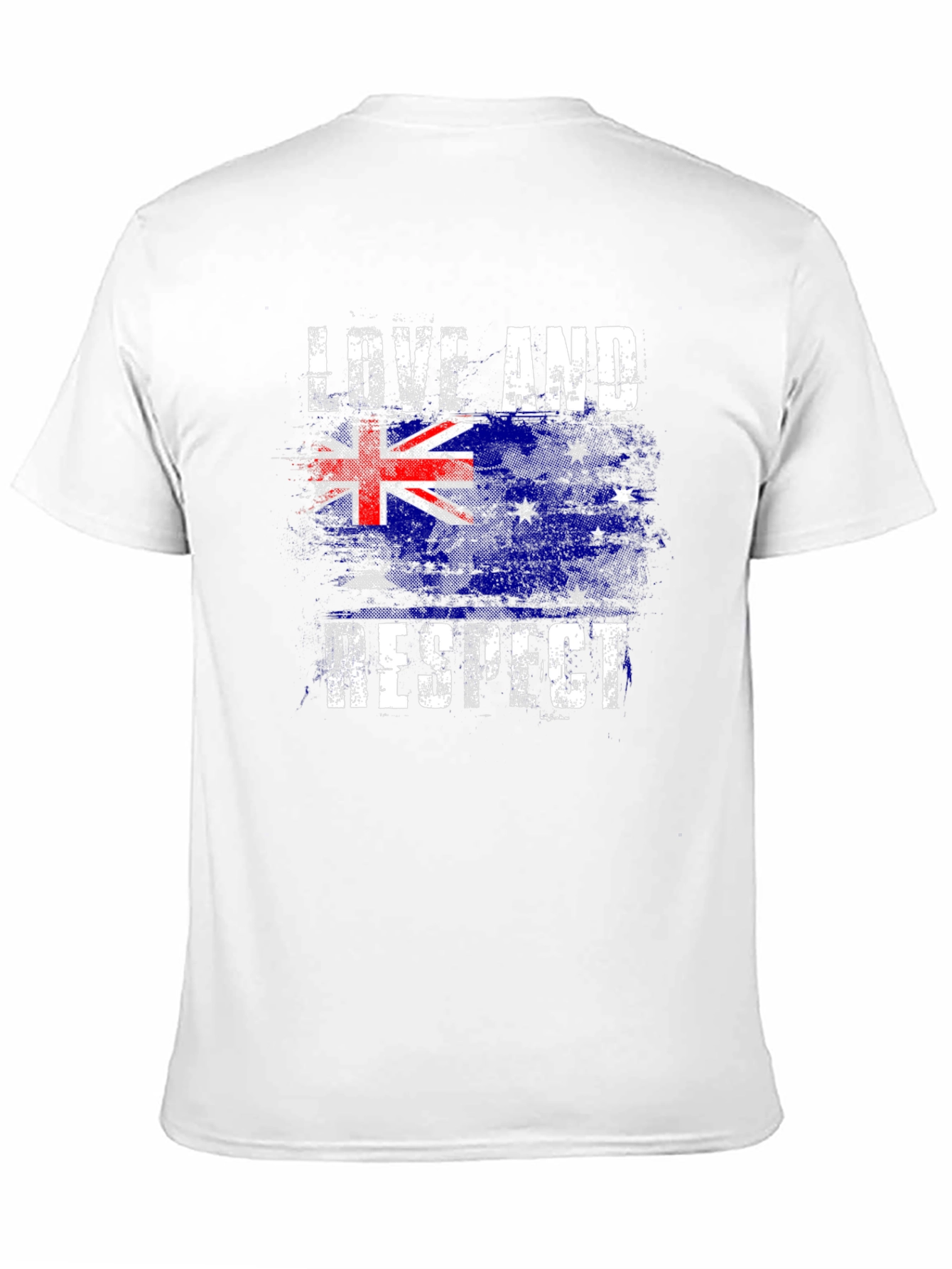 Love and Respect Australian Flag Graphic Tee