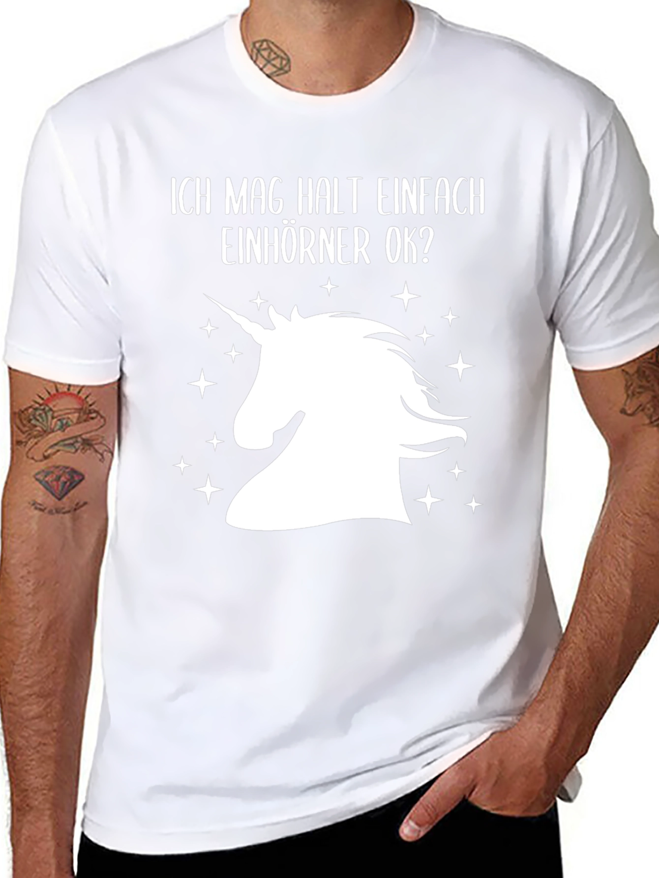 Unicorn Lover Black T-Shirt