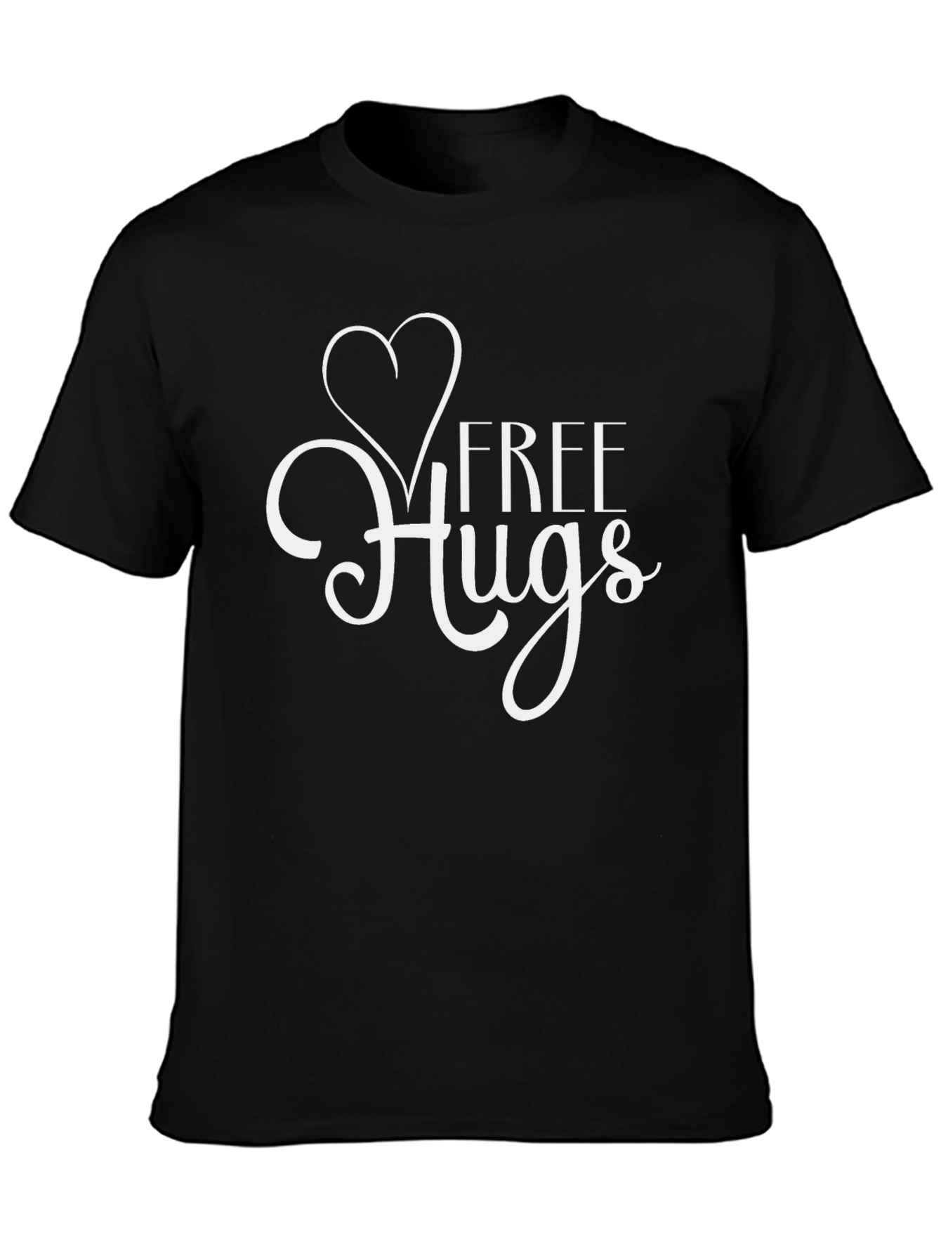 Free Hugs Graphic T-Shirt - Soft Cotton Tee