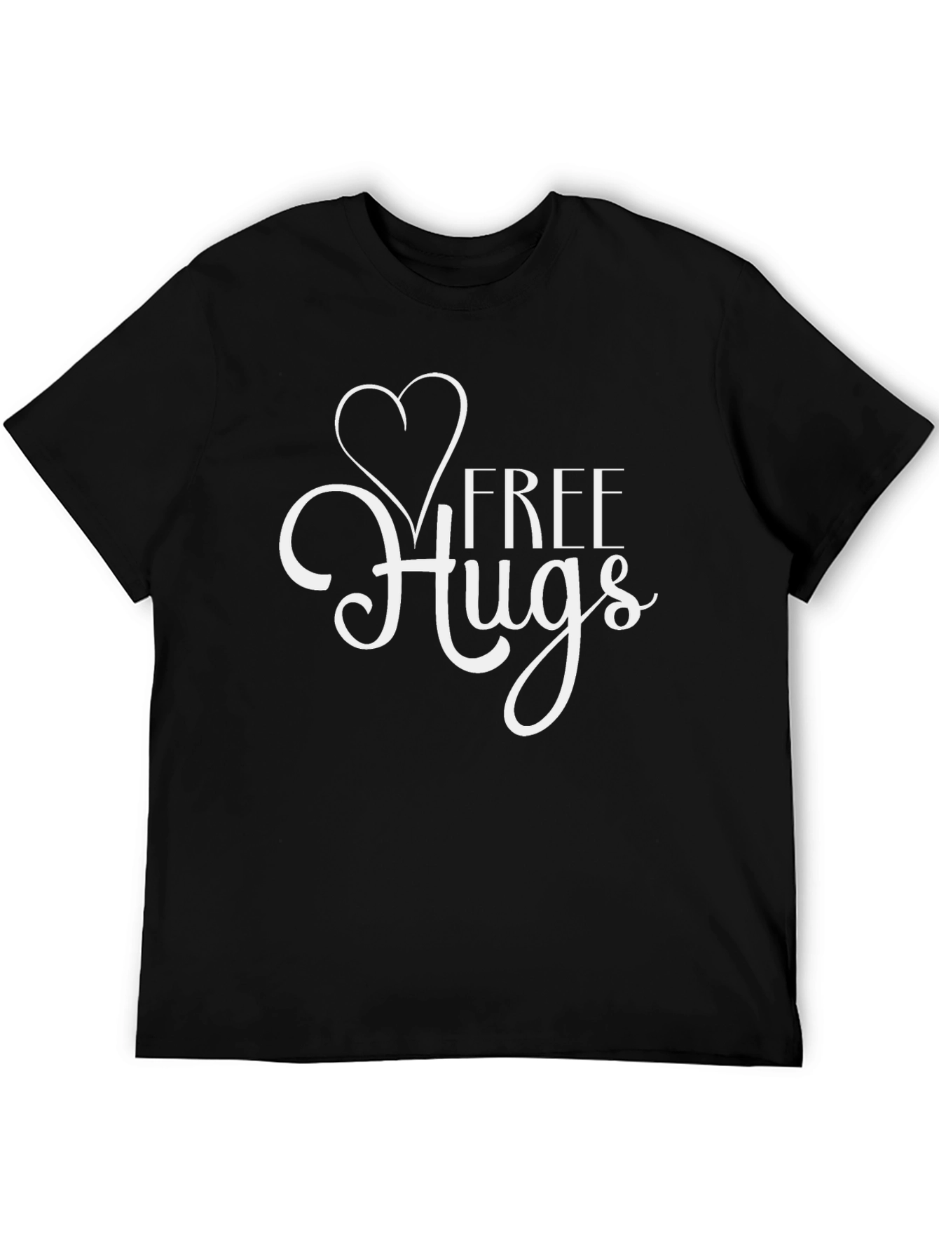 Free Hugs Graphic T-Shirt - Soft Cotton Tee