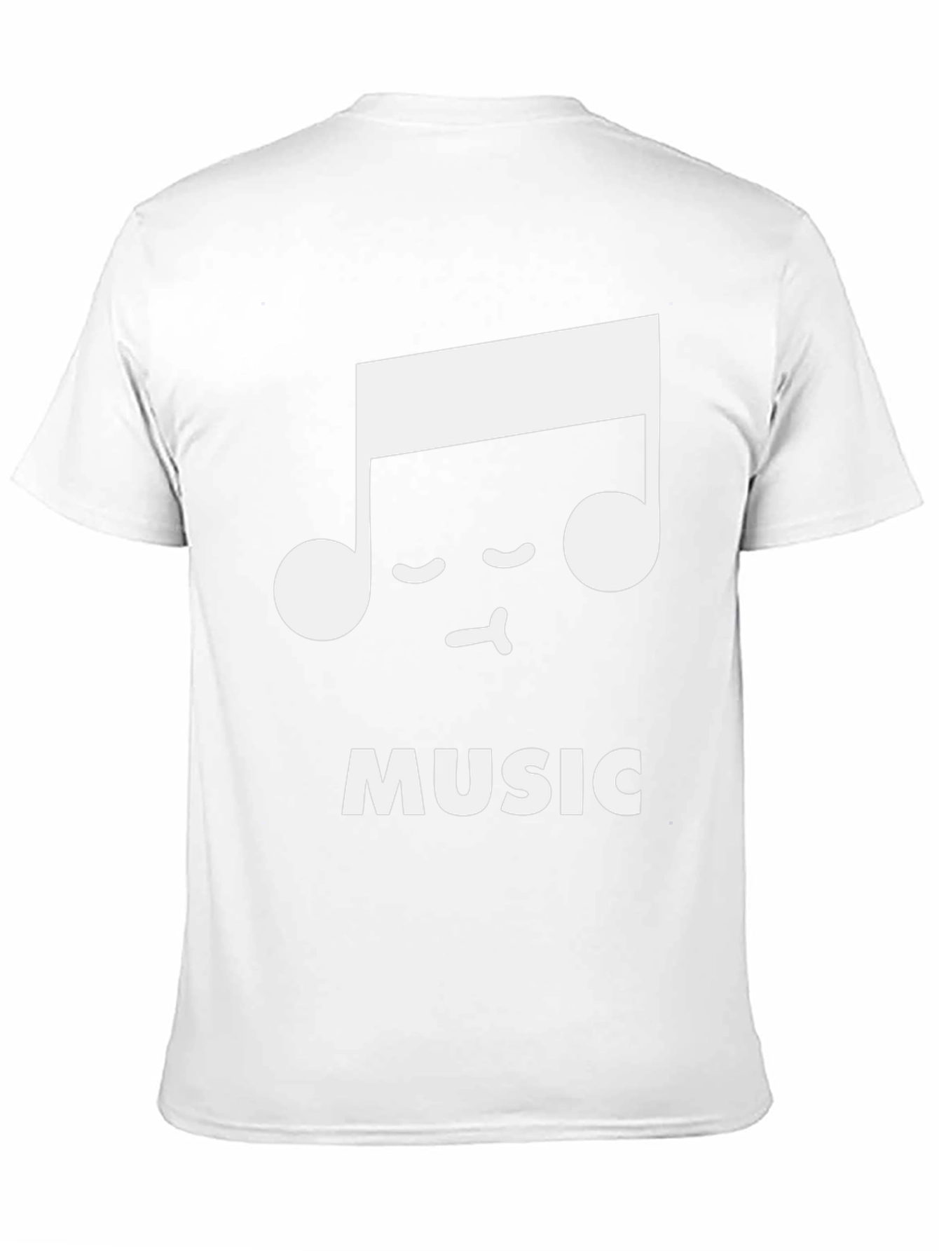 Music Note Graphic T-Shirt - Relaxed Fit