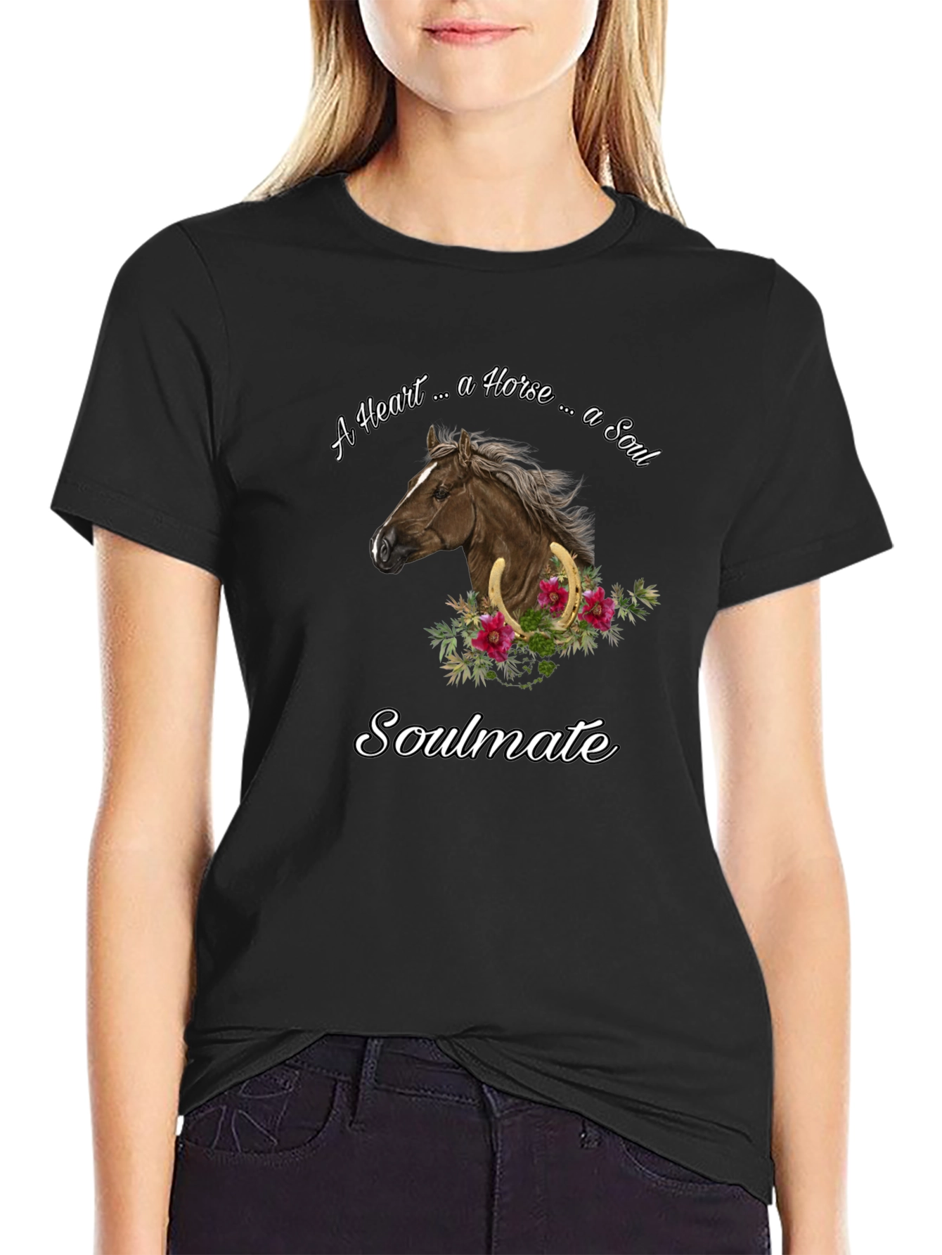 Horse Soulmate Graphic T-Shirt