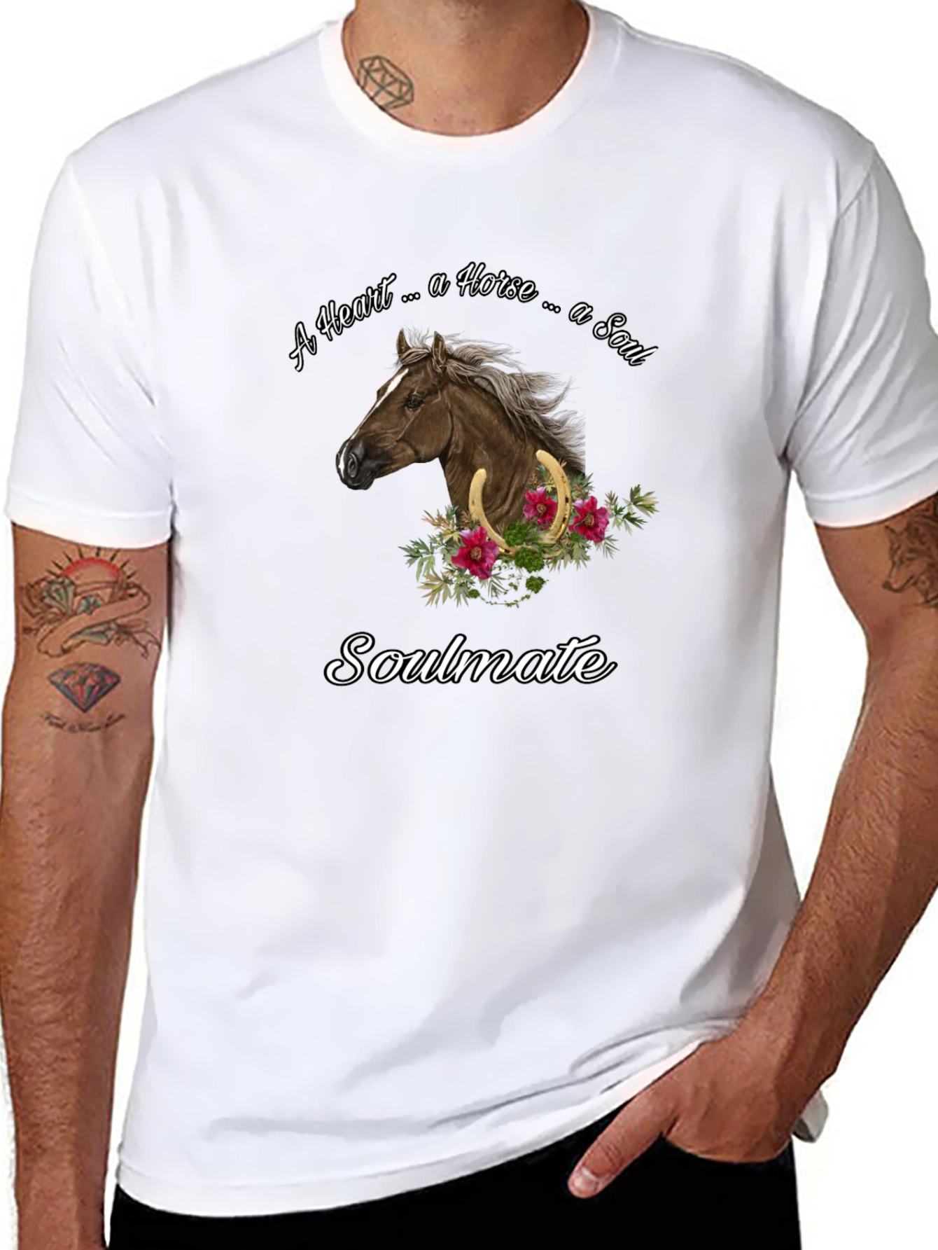Horse Soulmate Graphic T-Shirt