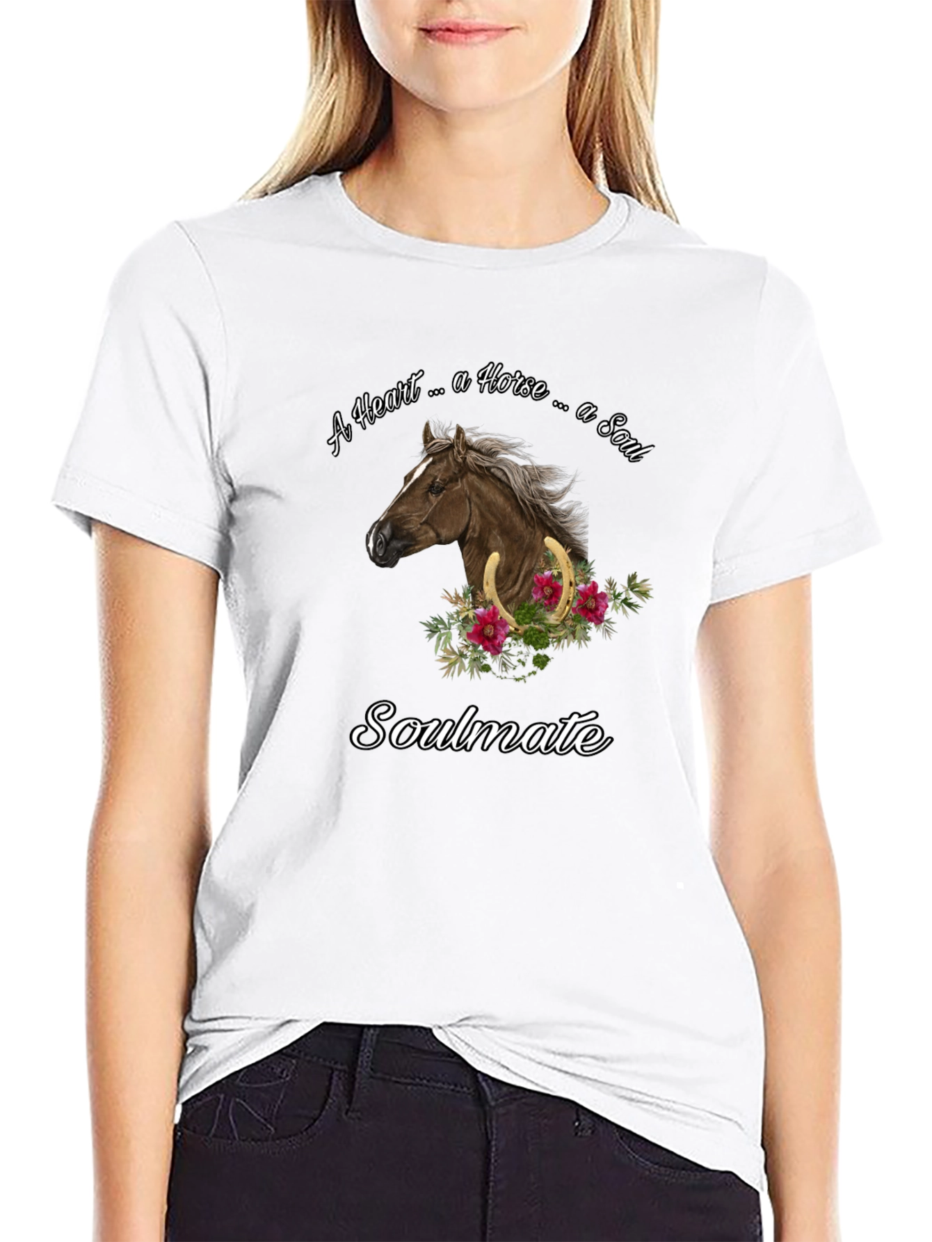 Horse Soulmate Graphic T-Shirt