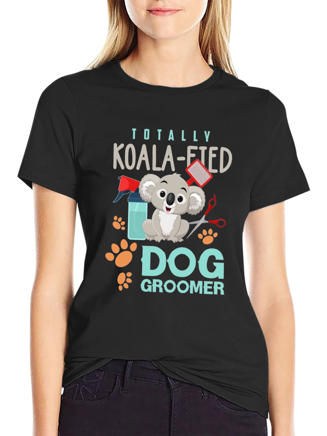 Totally Koala-fied Dog Groomer T-Shirt