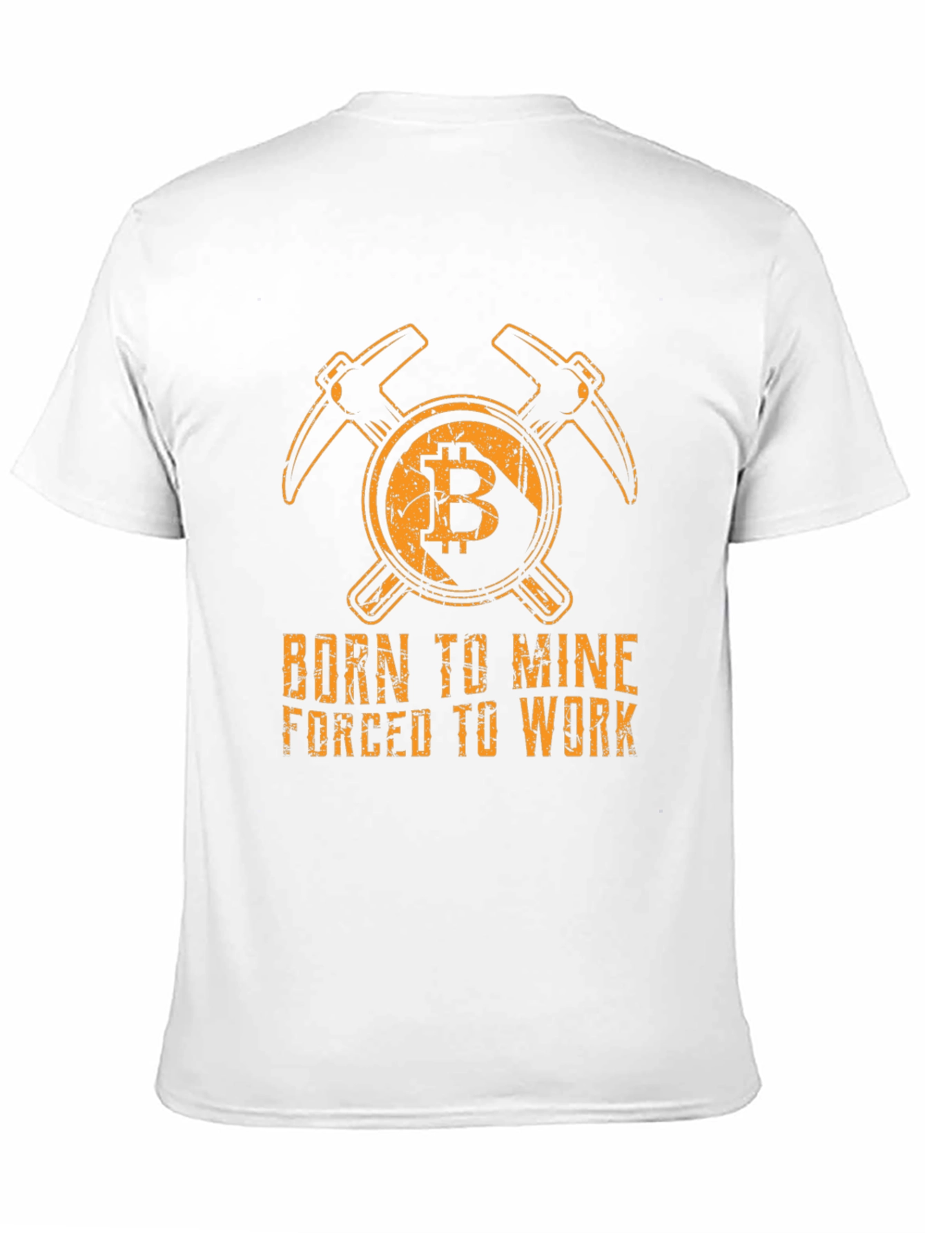 Born to Mine Bitcoin T-Shirt - Cryptocurrency Tee