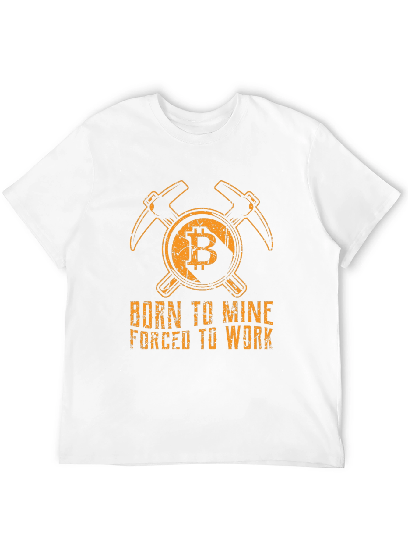 Born to Mine Bitcoin T-Shirt - Cryptocurrency Tee