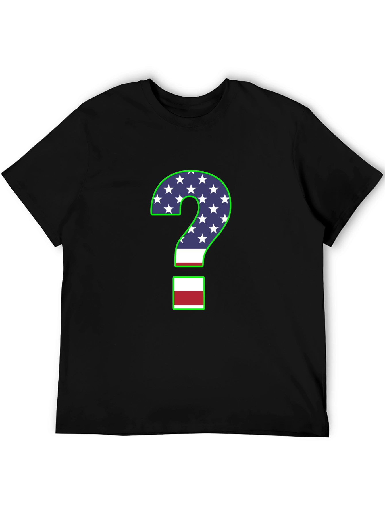 Patriotic Question Mark T-Shirt
