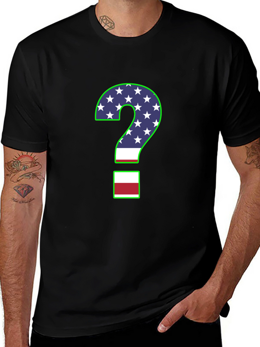 Patriotic Question Mark T-Shirt