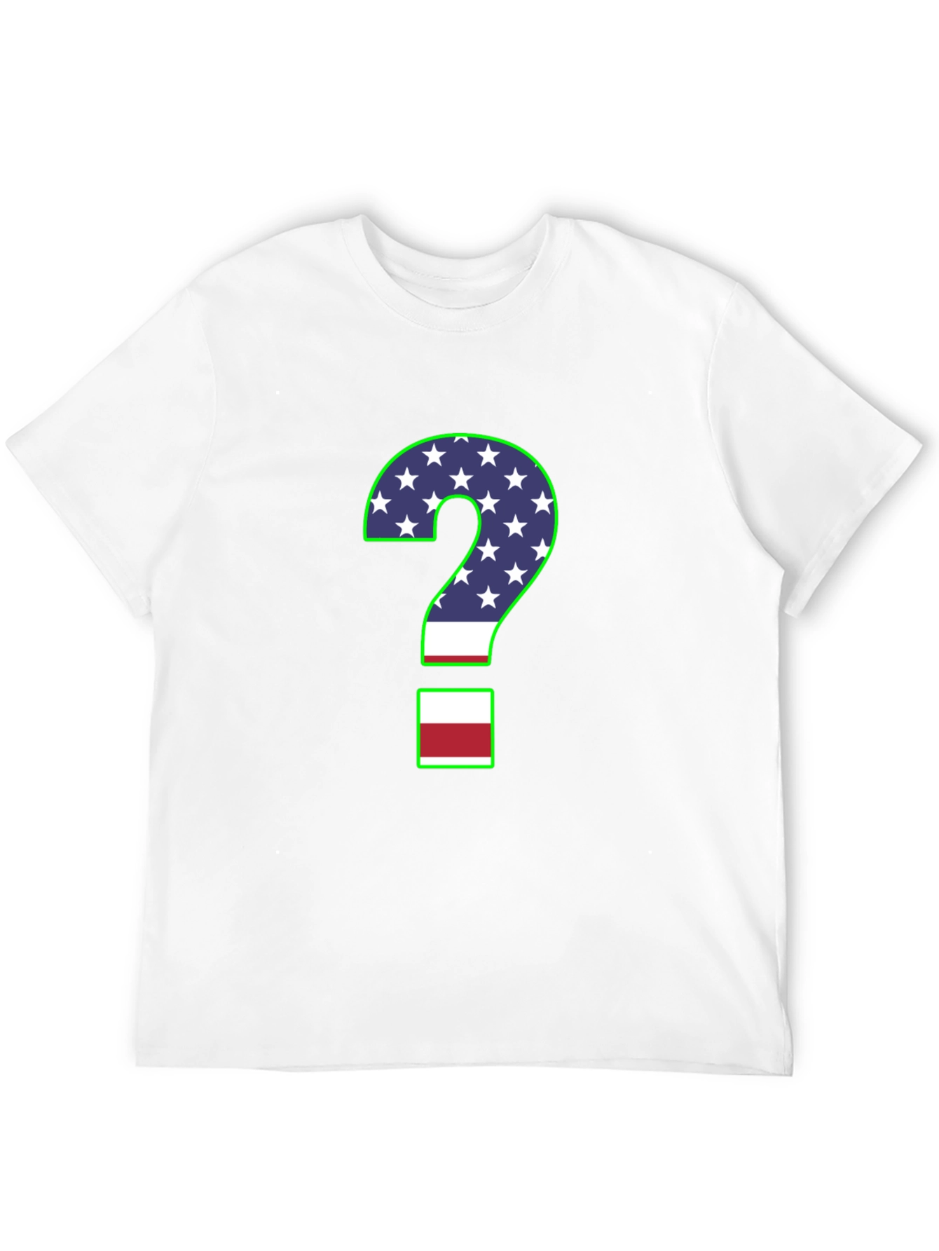 Patriotic Question Mark T-Shirt