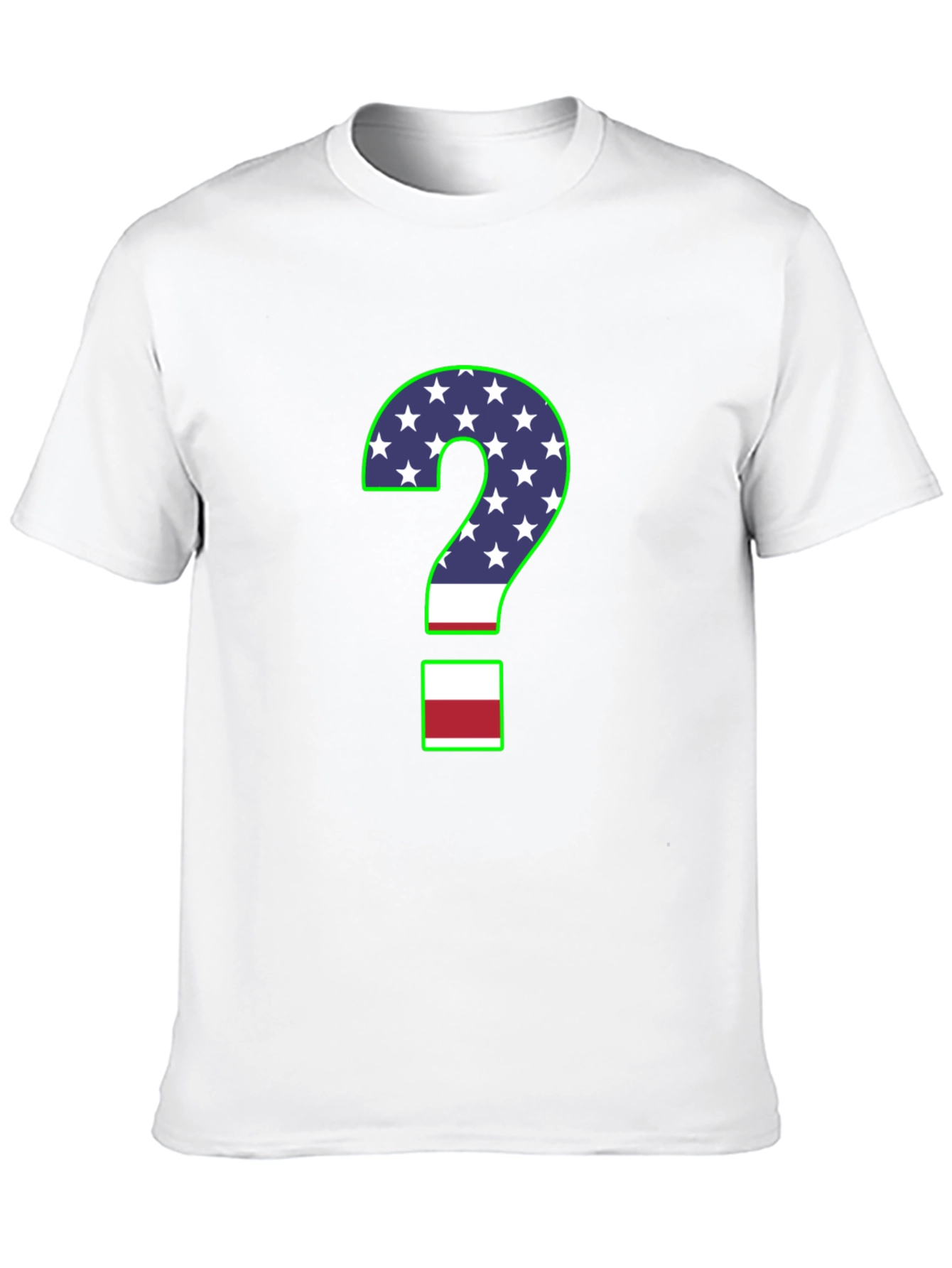 Patriotic Question Mark T-Shirt