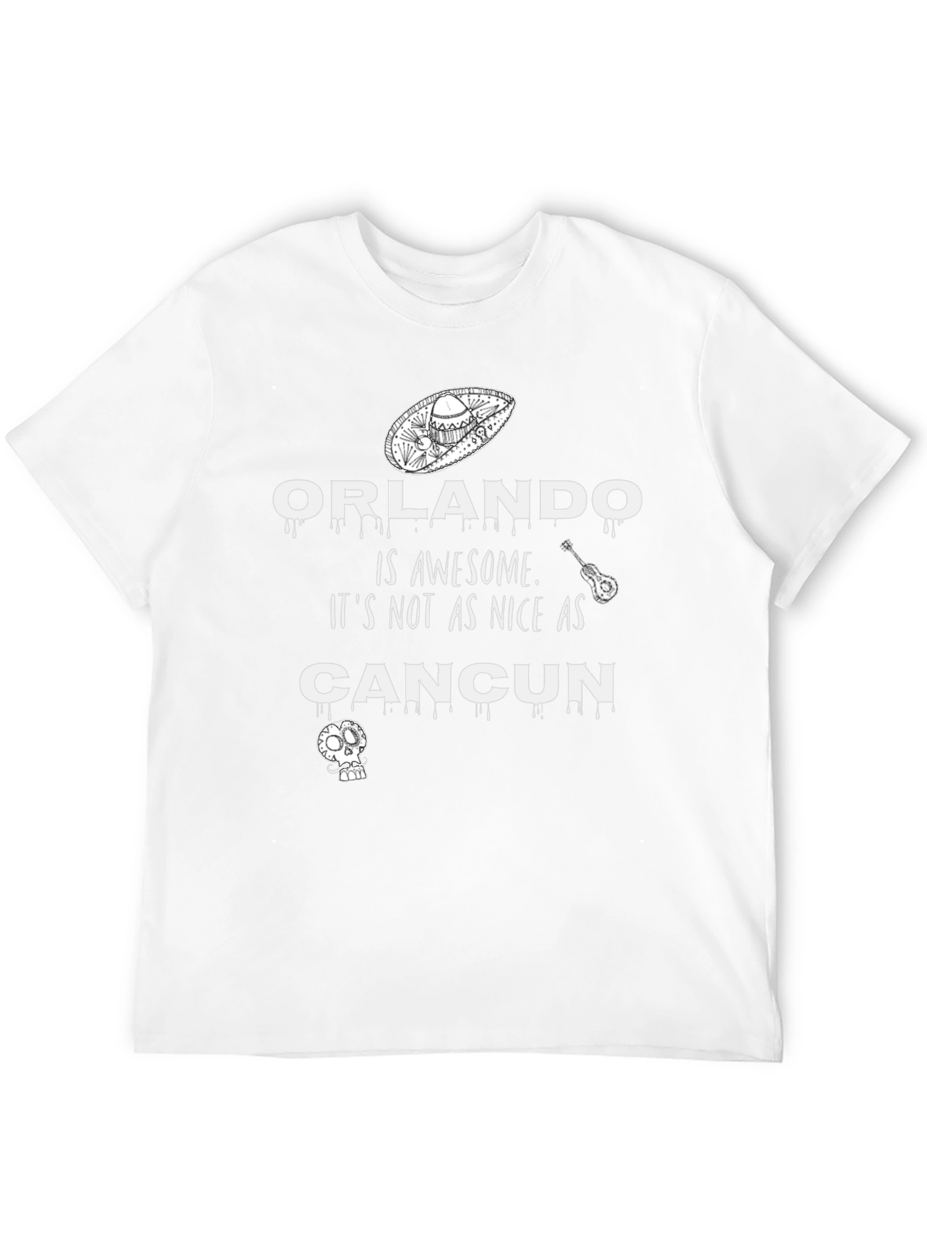 Orlando vs. Cancun Graphic T-Shirt