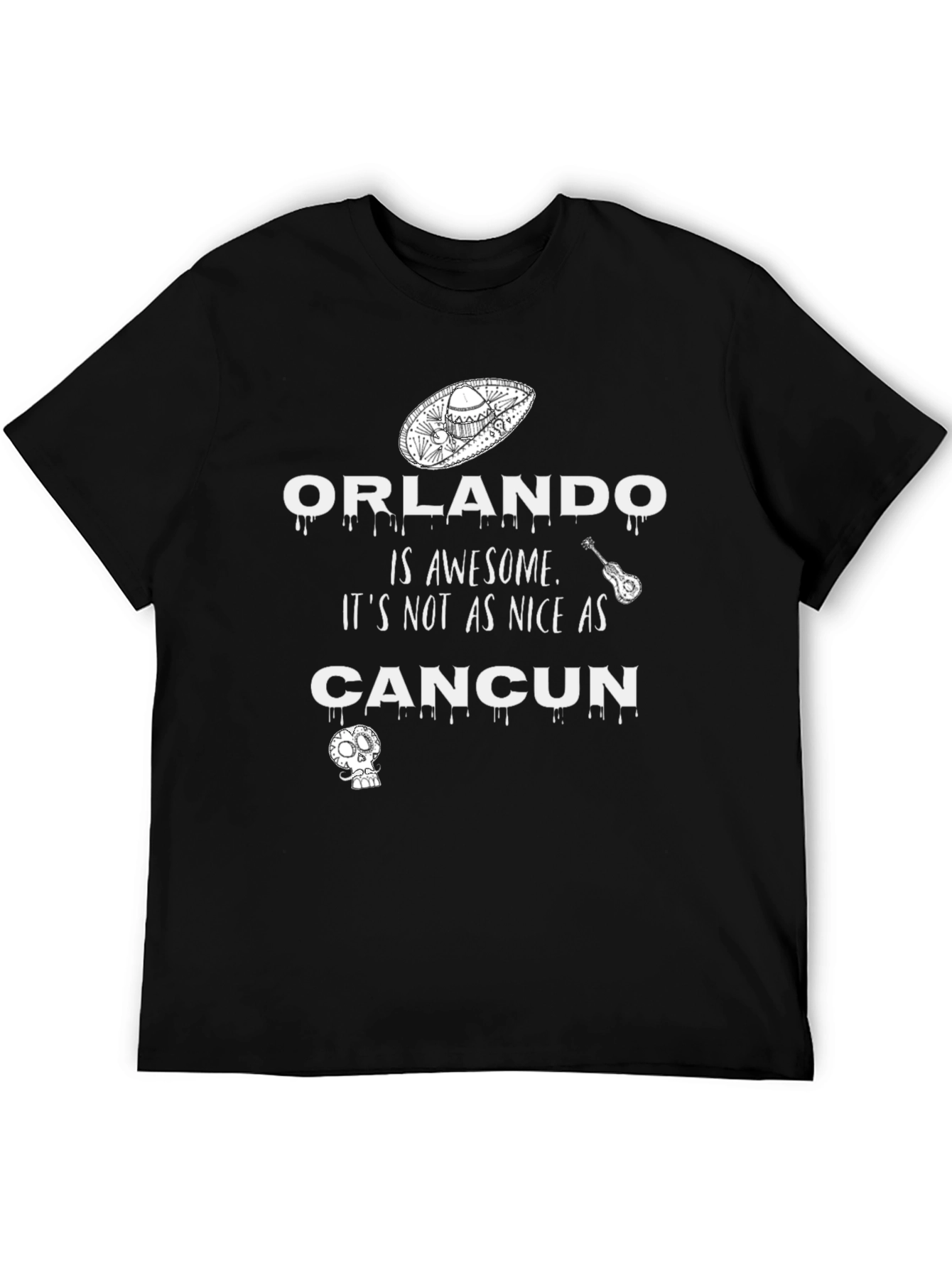 Orlando vs. Cancun Graphic T-Shirt