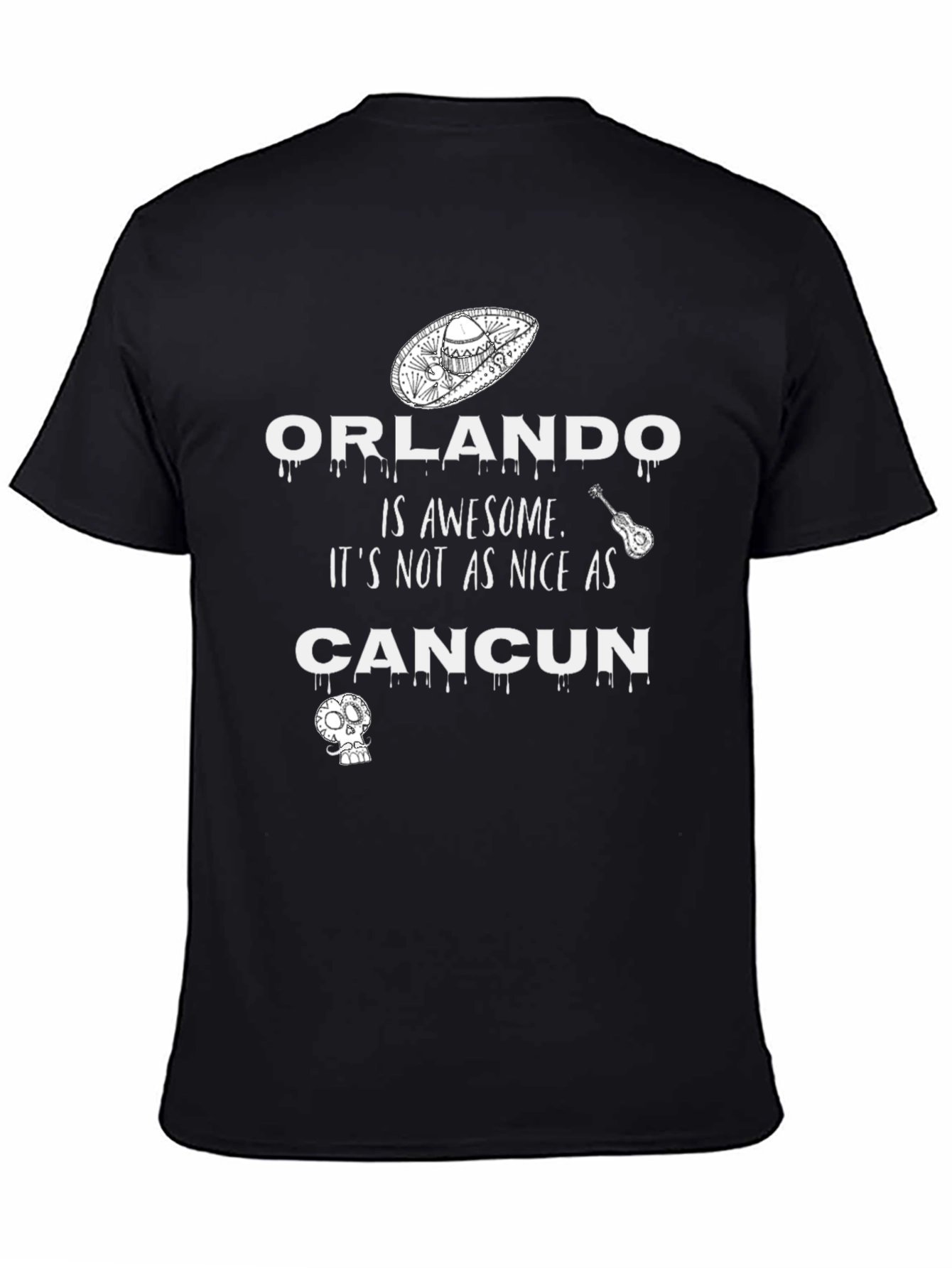 Orlando vs. Cancun Graphic T-Shirt