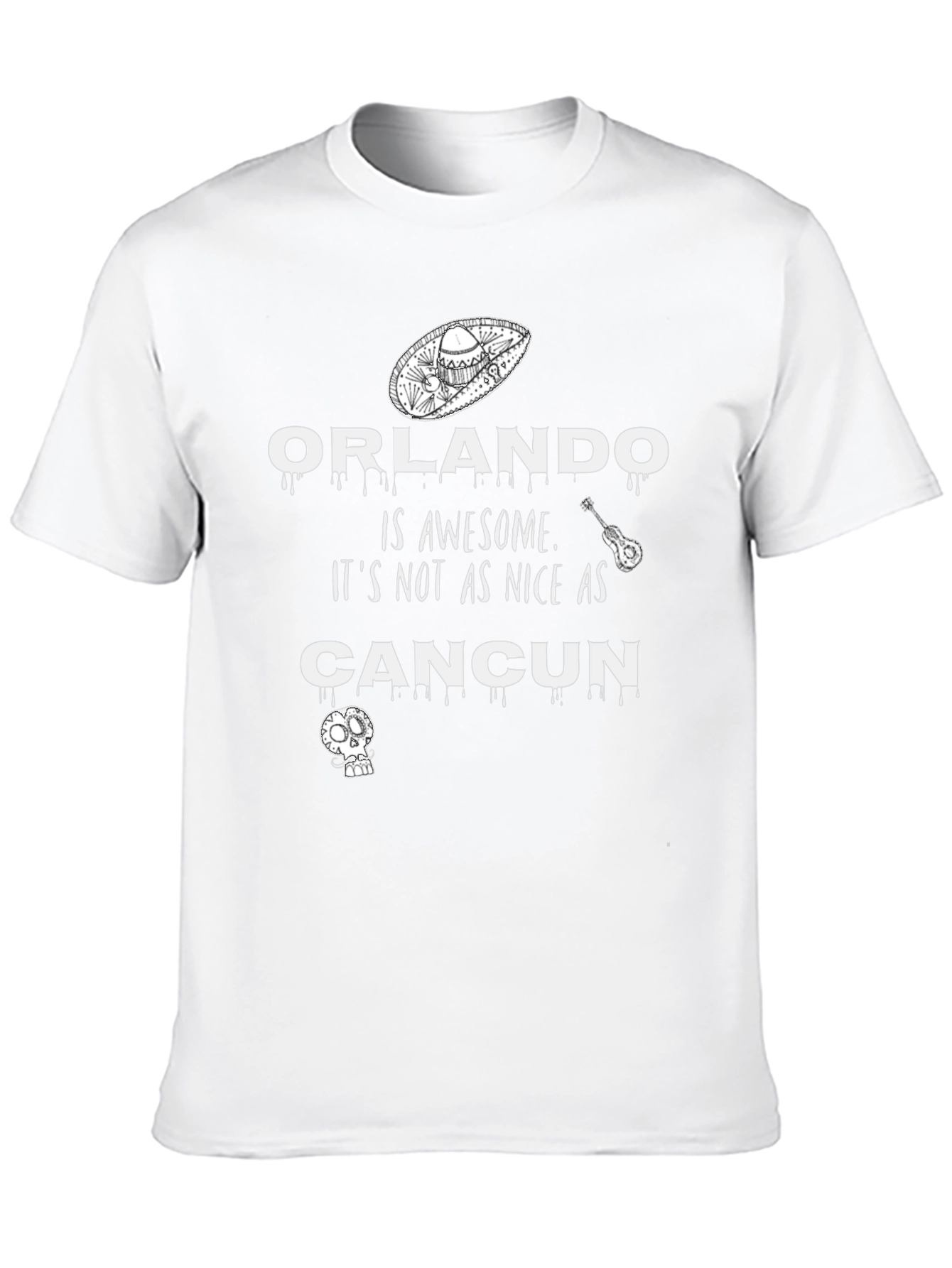 Orlando vs. Cancun Graphic T-Shirt