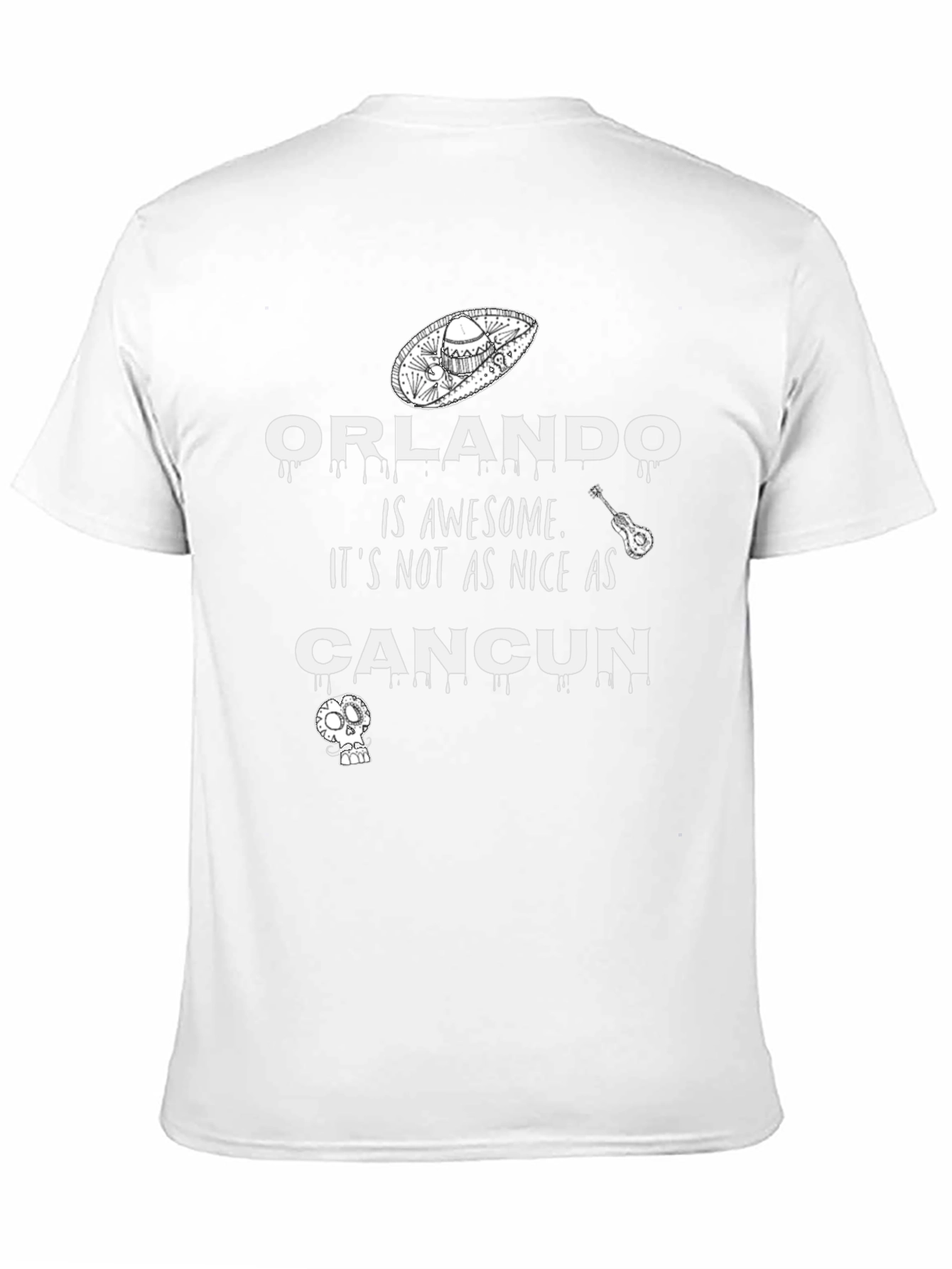 Orlando vs. Cancun Graphic T-Shirt