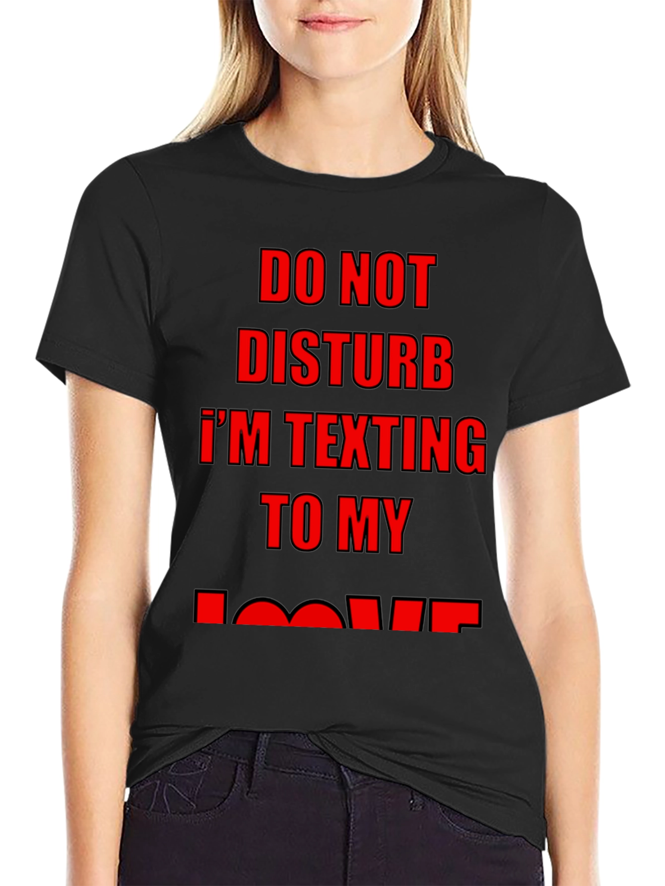 Do Not Disturb Texting T-Shirt
