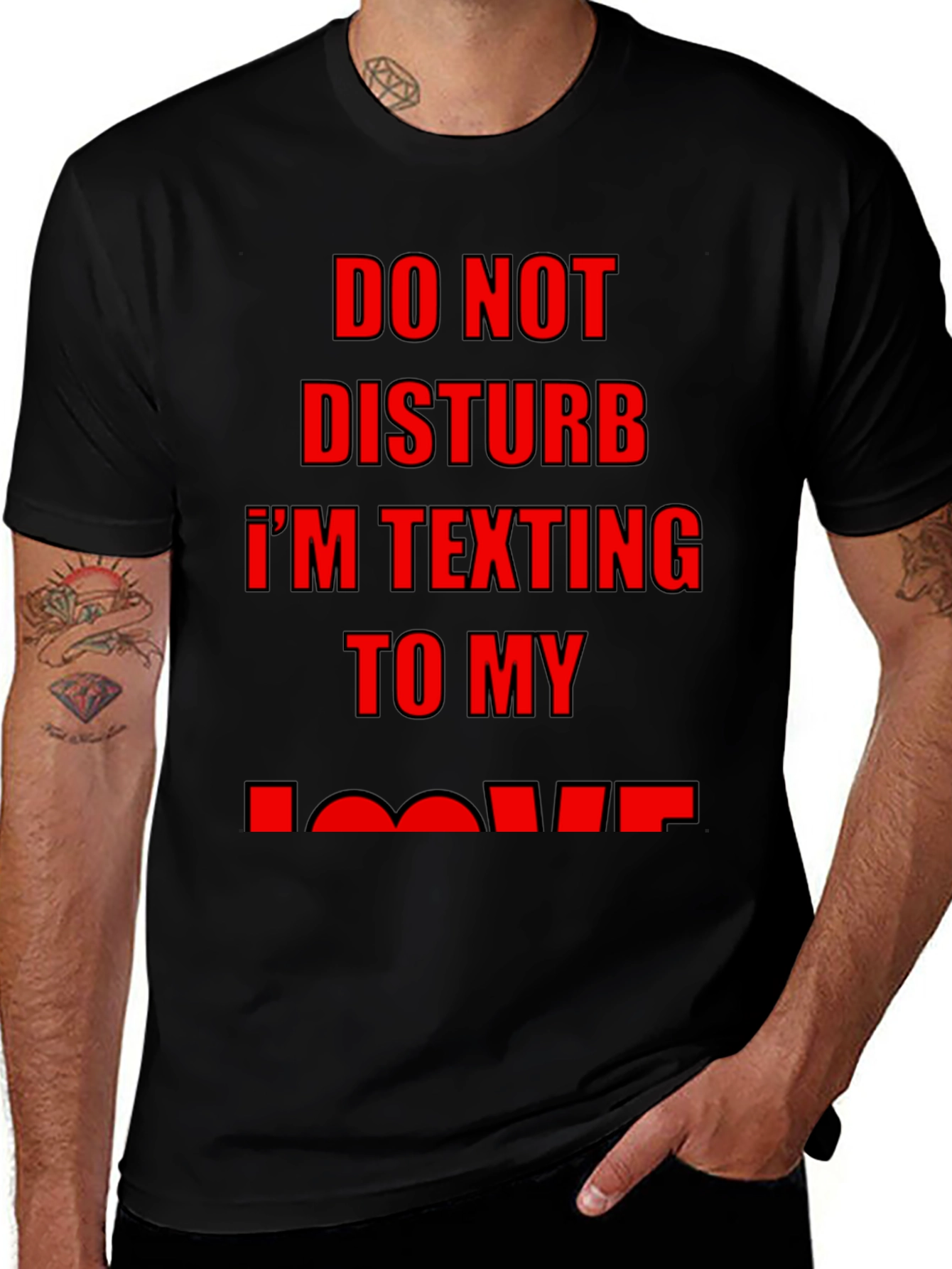Do Not Disturb Texting T-Shirt