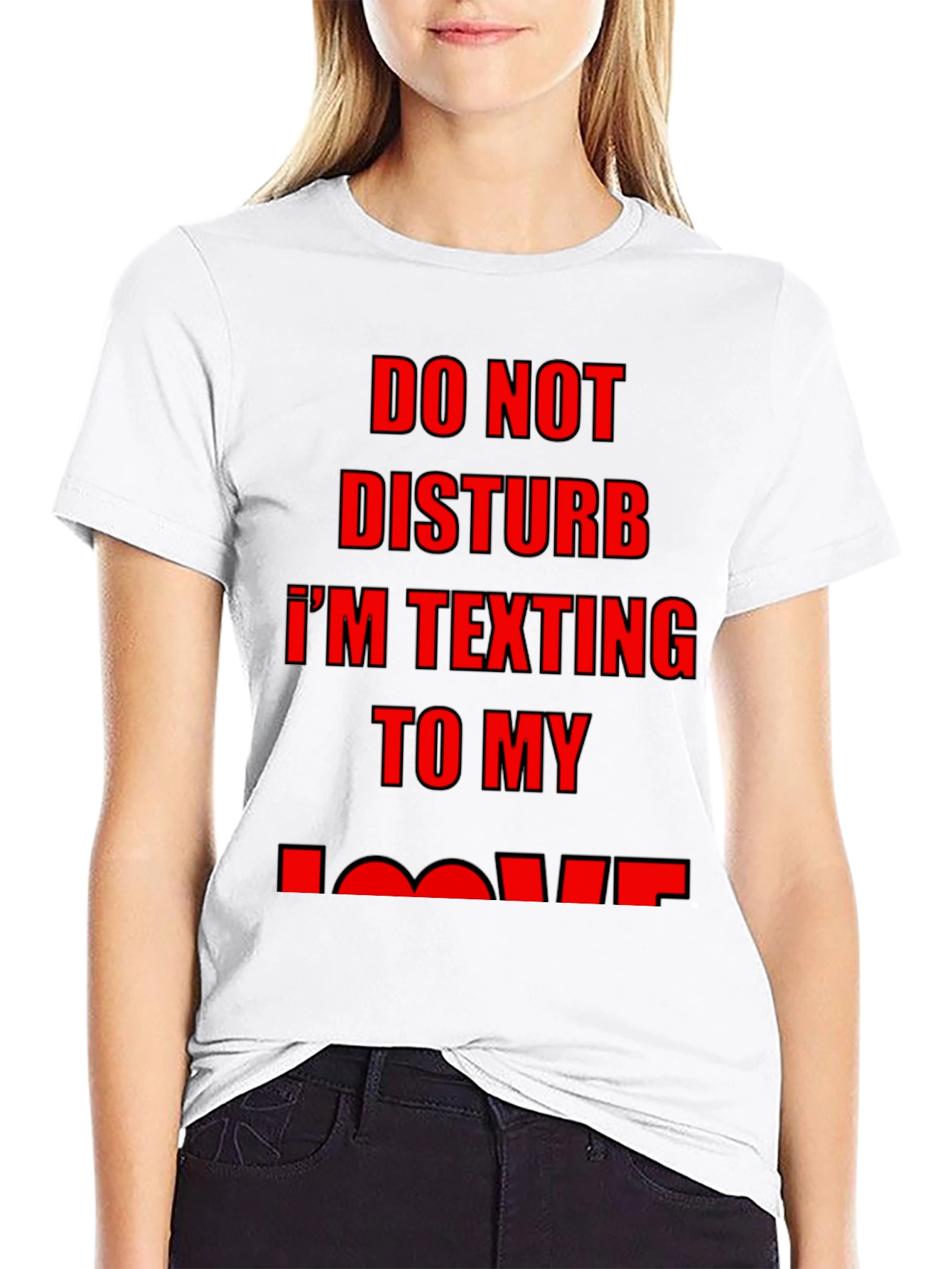 Do Not Disturb Texting T-Shirt