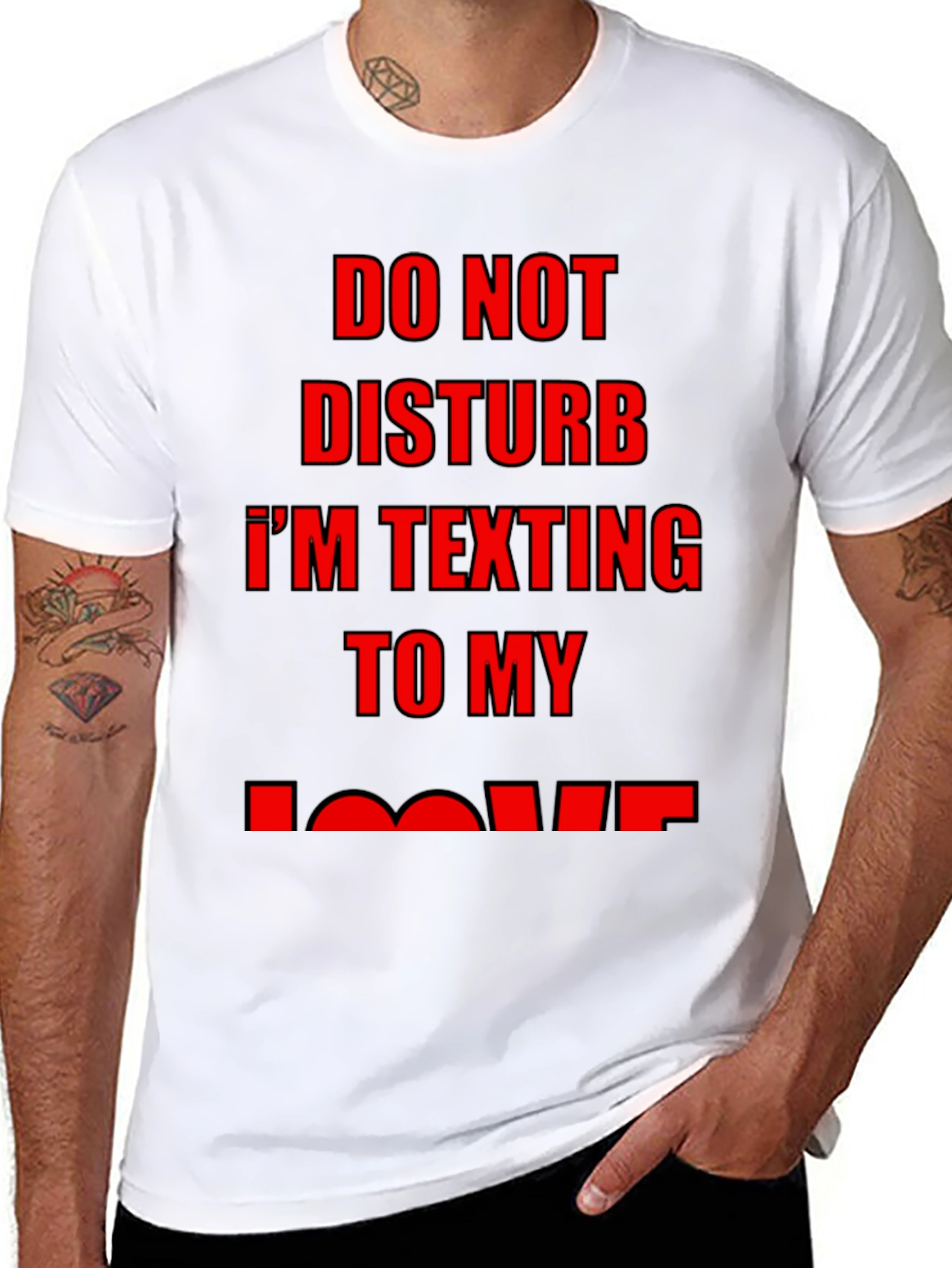 Do Not Disturb Texting T-Shirt