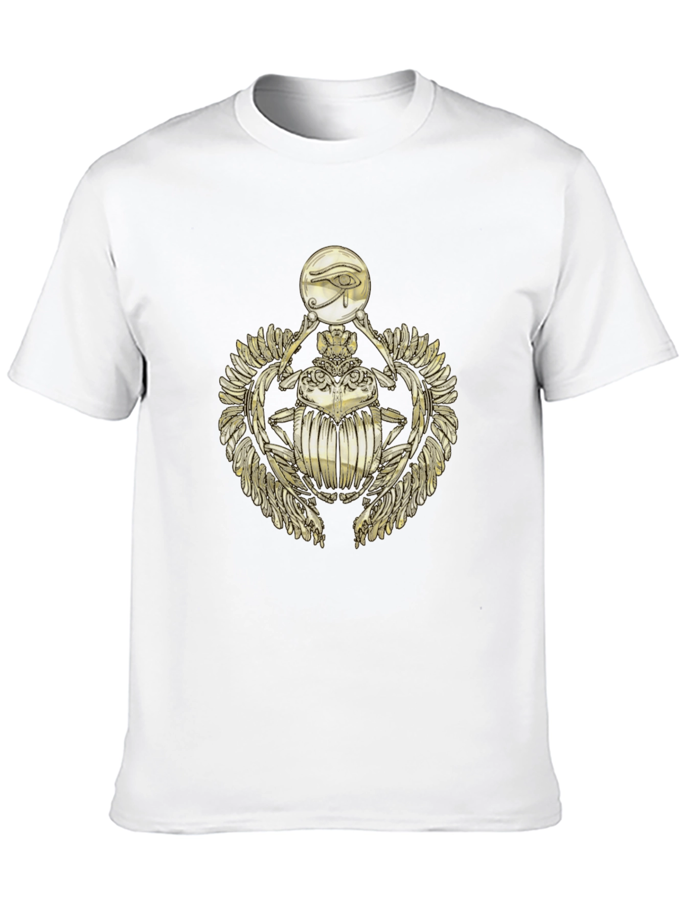 Egyptian Scarab Eye of Horus Graphic Tee