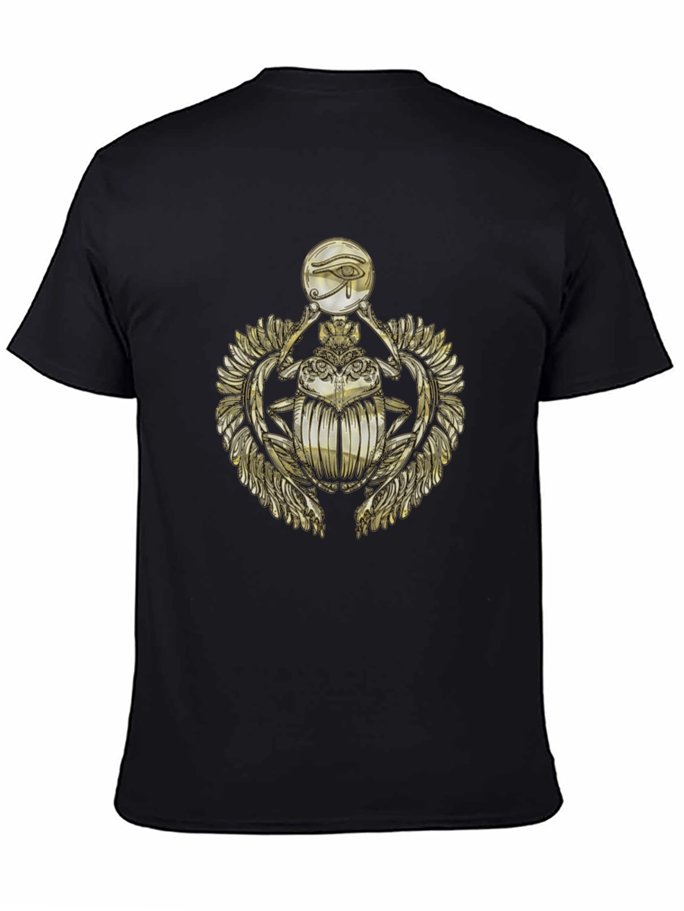 Egyptian Scarab Eye of Horus Graphic Tee