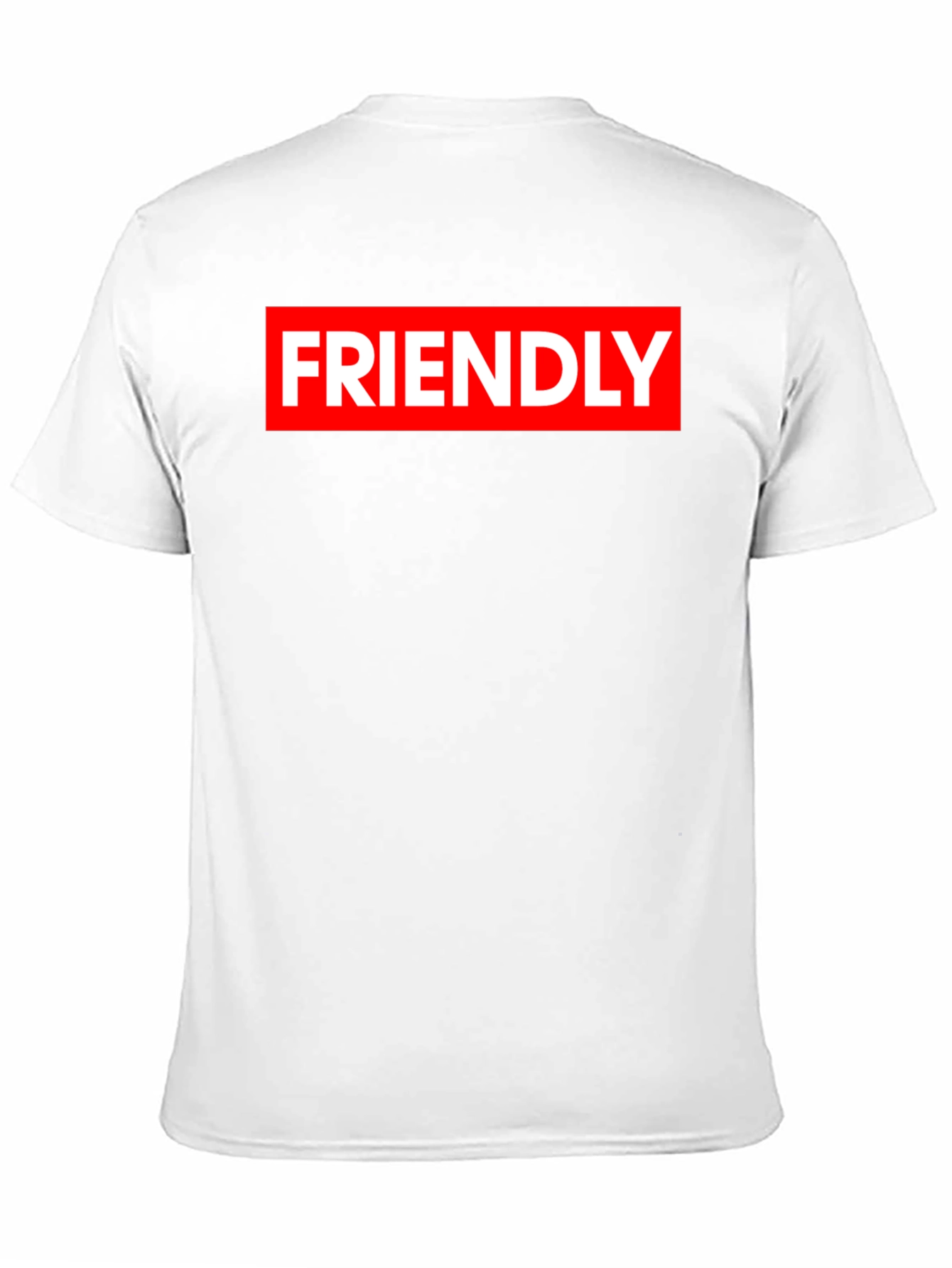 Friendly Graphic Tee - Black