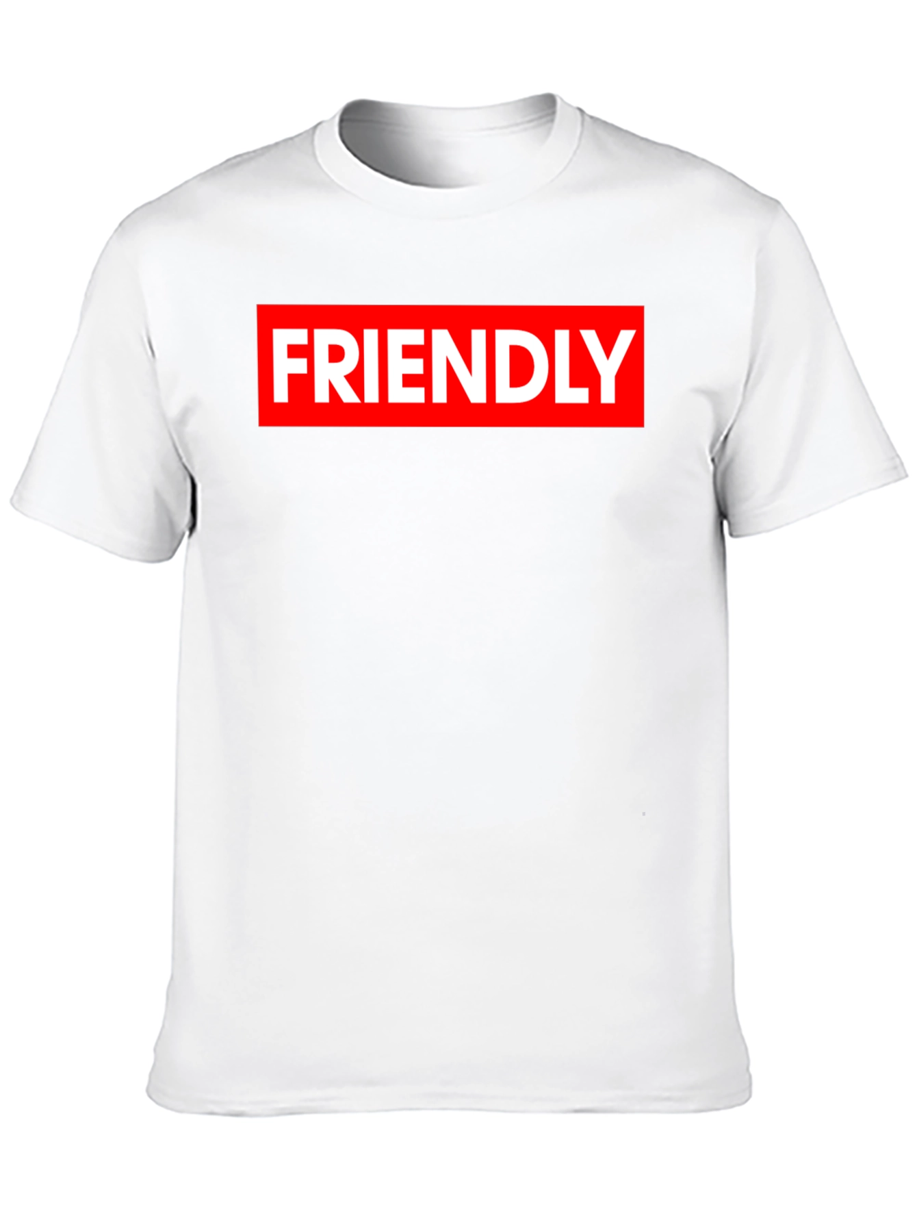 Friendly Graphic Tee - Black