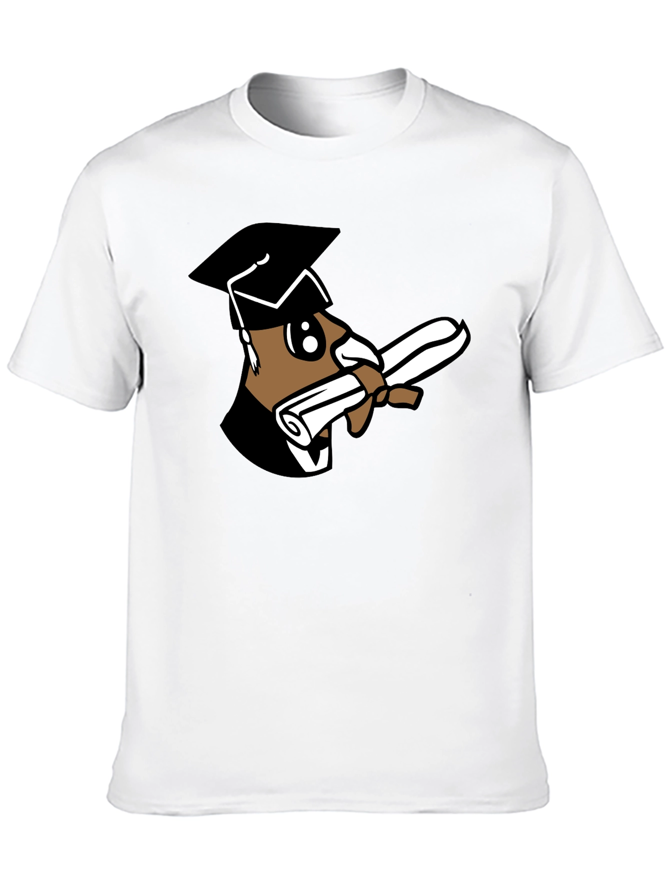 Graduation Bear Black T-Shirt
