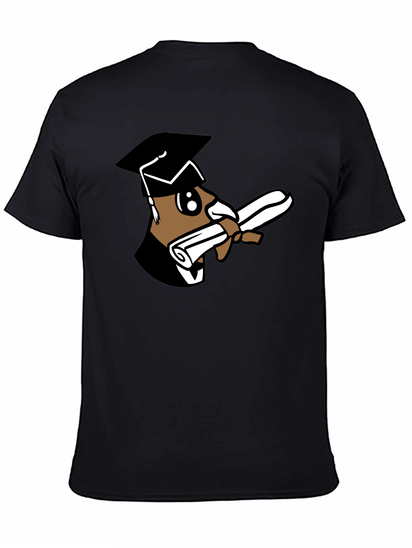 Graduation Bear Black T-Shirt
