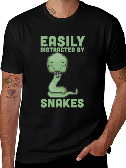 Easily Distracted by Snakes T-Shirt