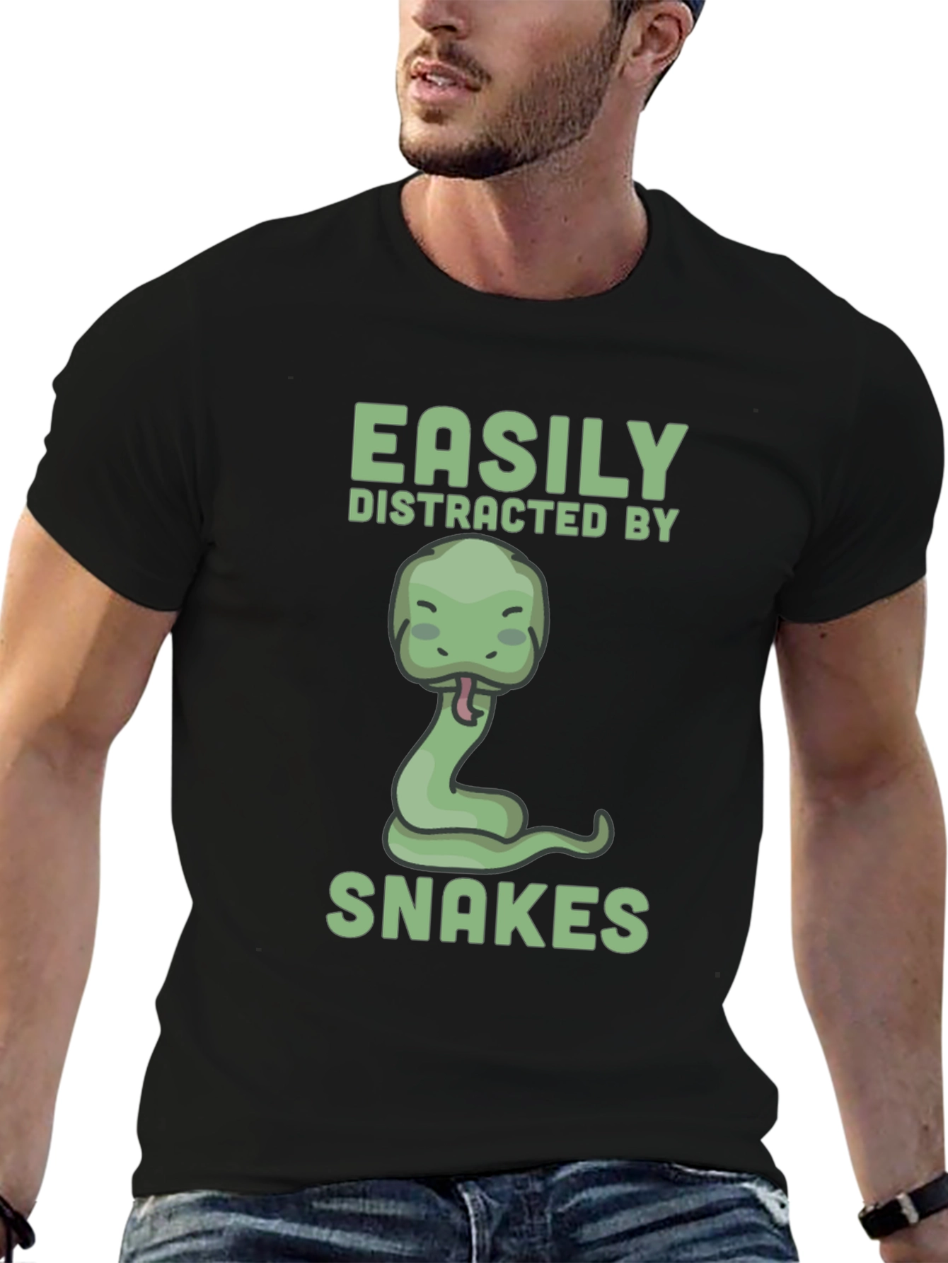 Easily Distracted by Snakes T-Shirt