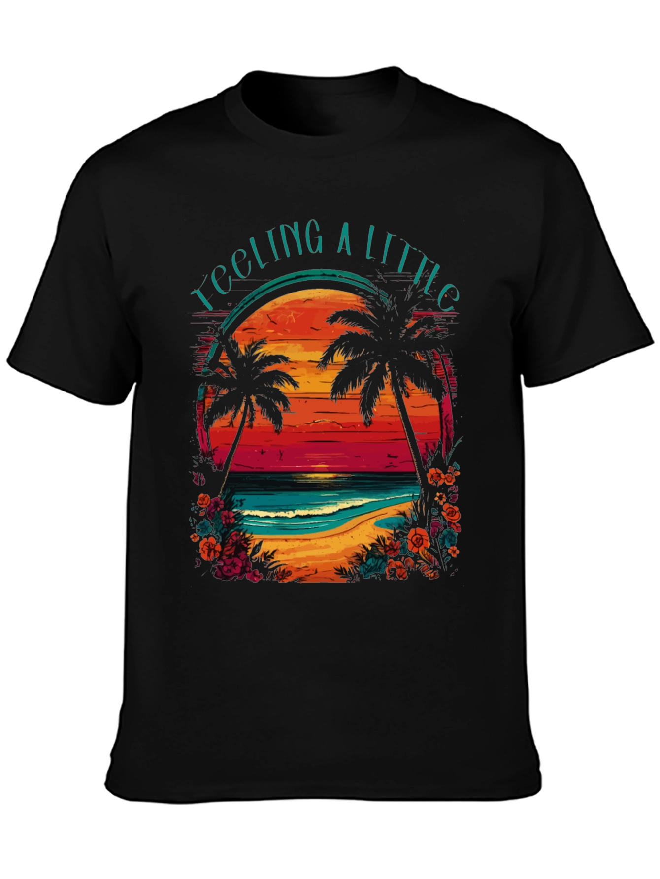 Tropical Sunset Graphic Tee