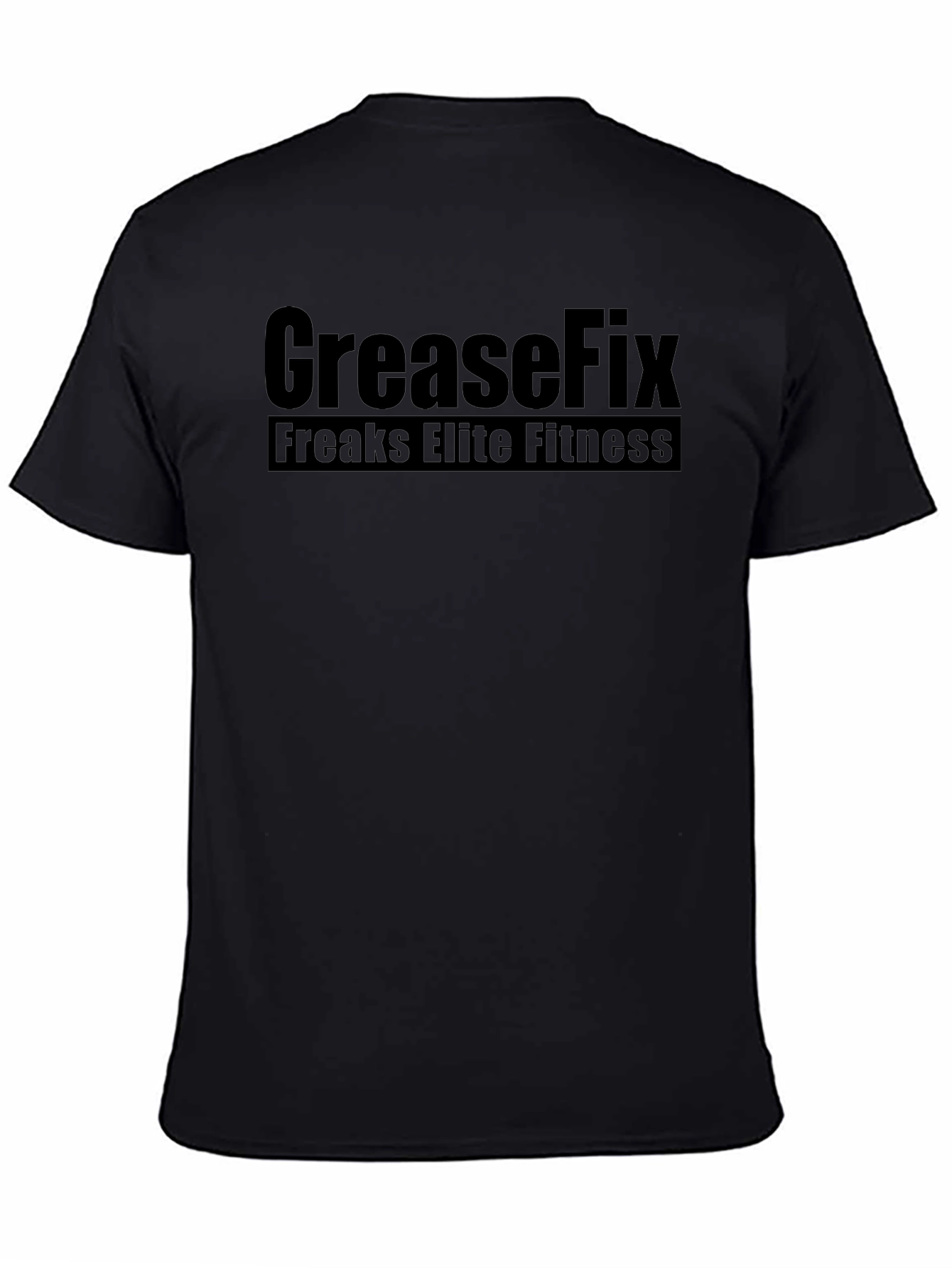 GreaseFix Freaks Elite Fitness Black T-Shirt