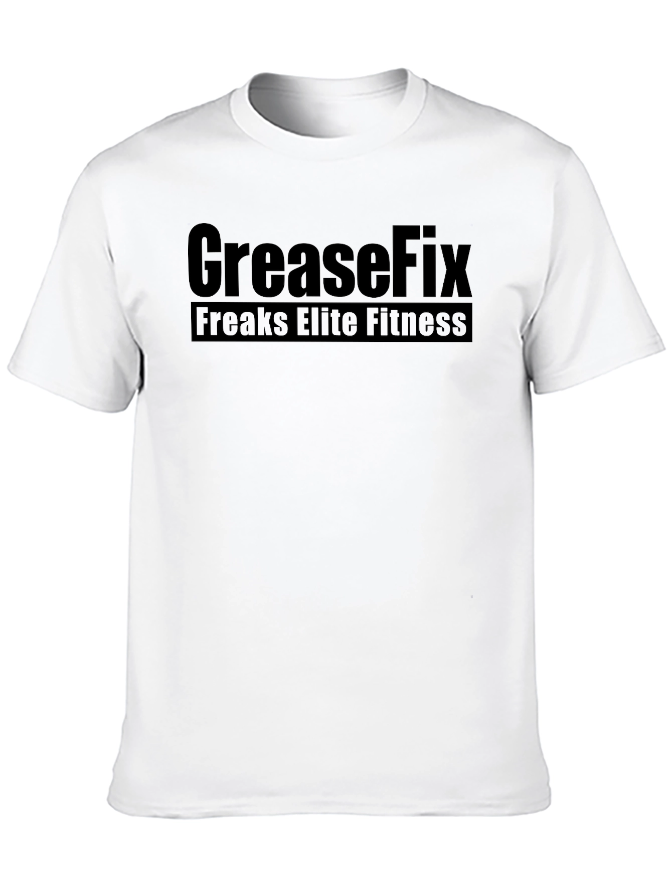 GreaseFix Freaks Elite Fitness Black T-Shirt