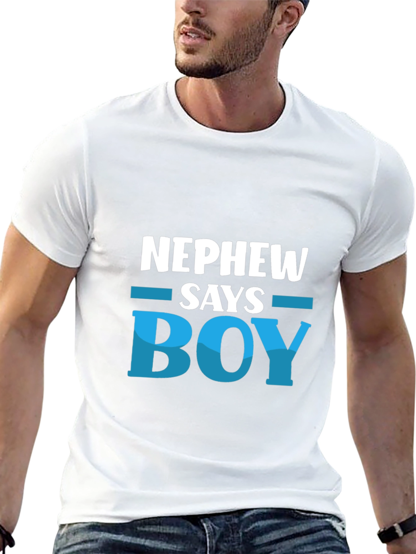 Nephew Says Boy T-Shirt - Baby Shower Gift