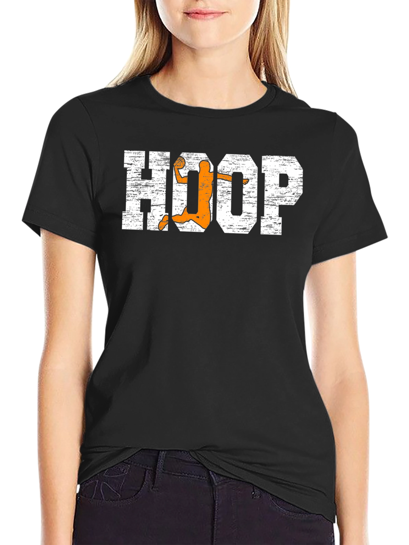 Hoop Graphic Tee - Basketball Player T-Shirt