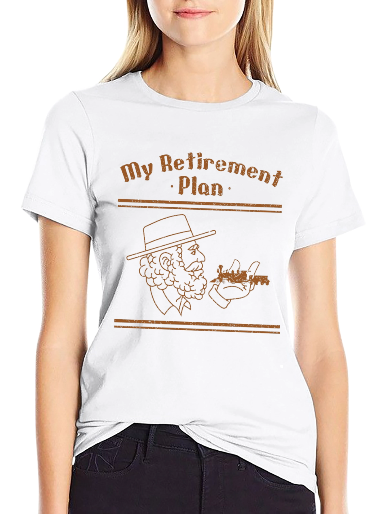 My Retirement Plan Train T-Shirt