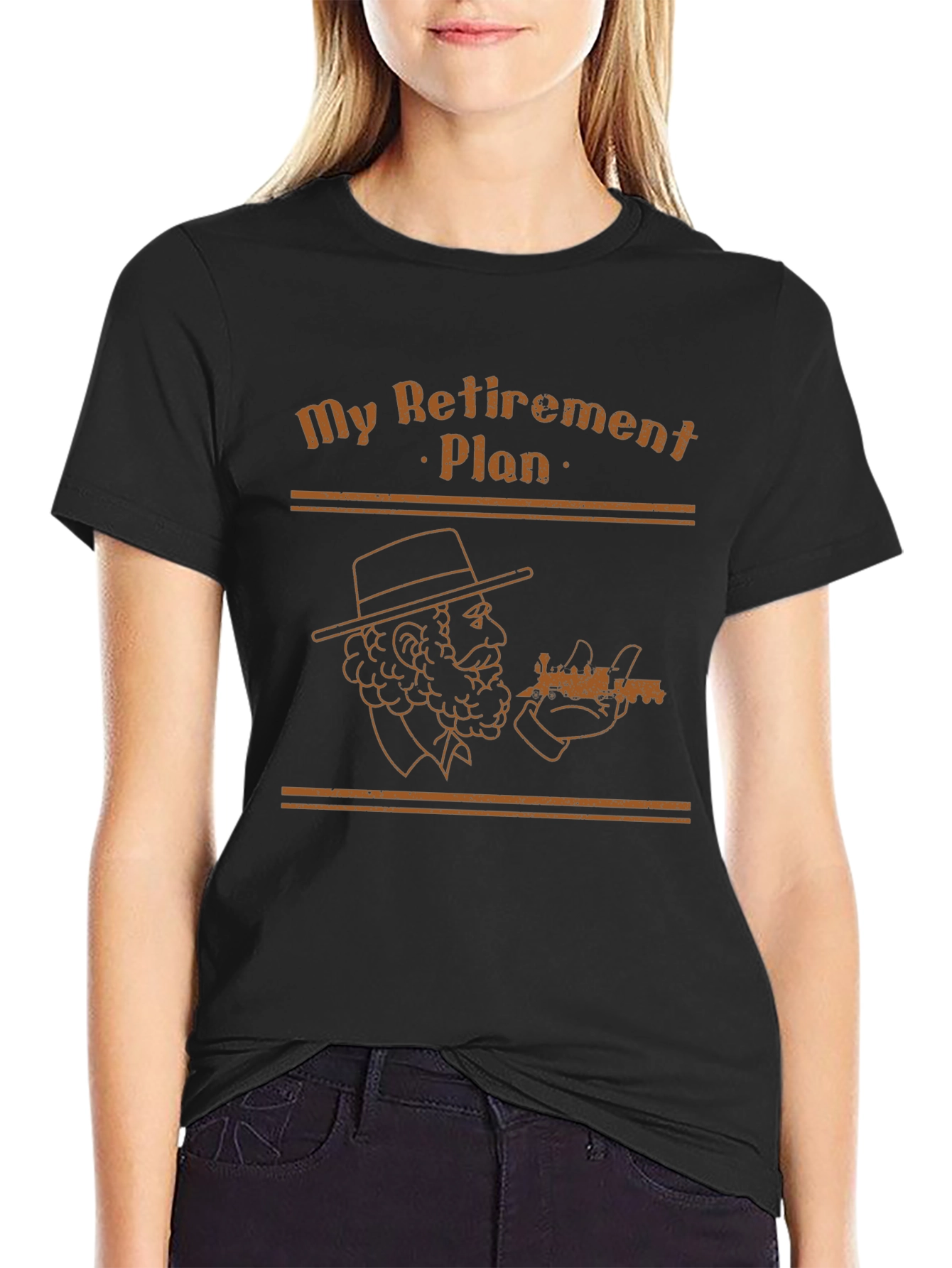 My Retirement Plan Train T-Shirt