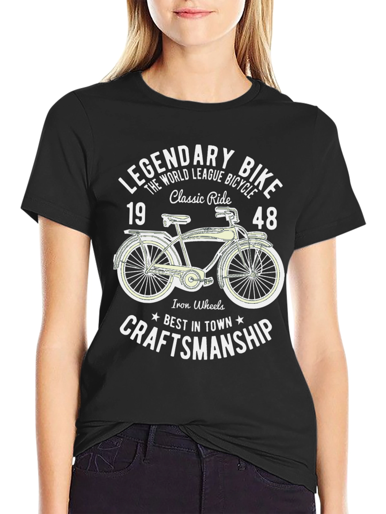 Legendary Bike T-Shirt - Classic Bicycle Graphic Tee