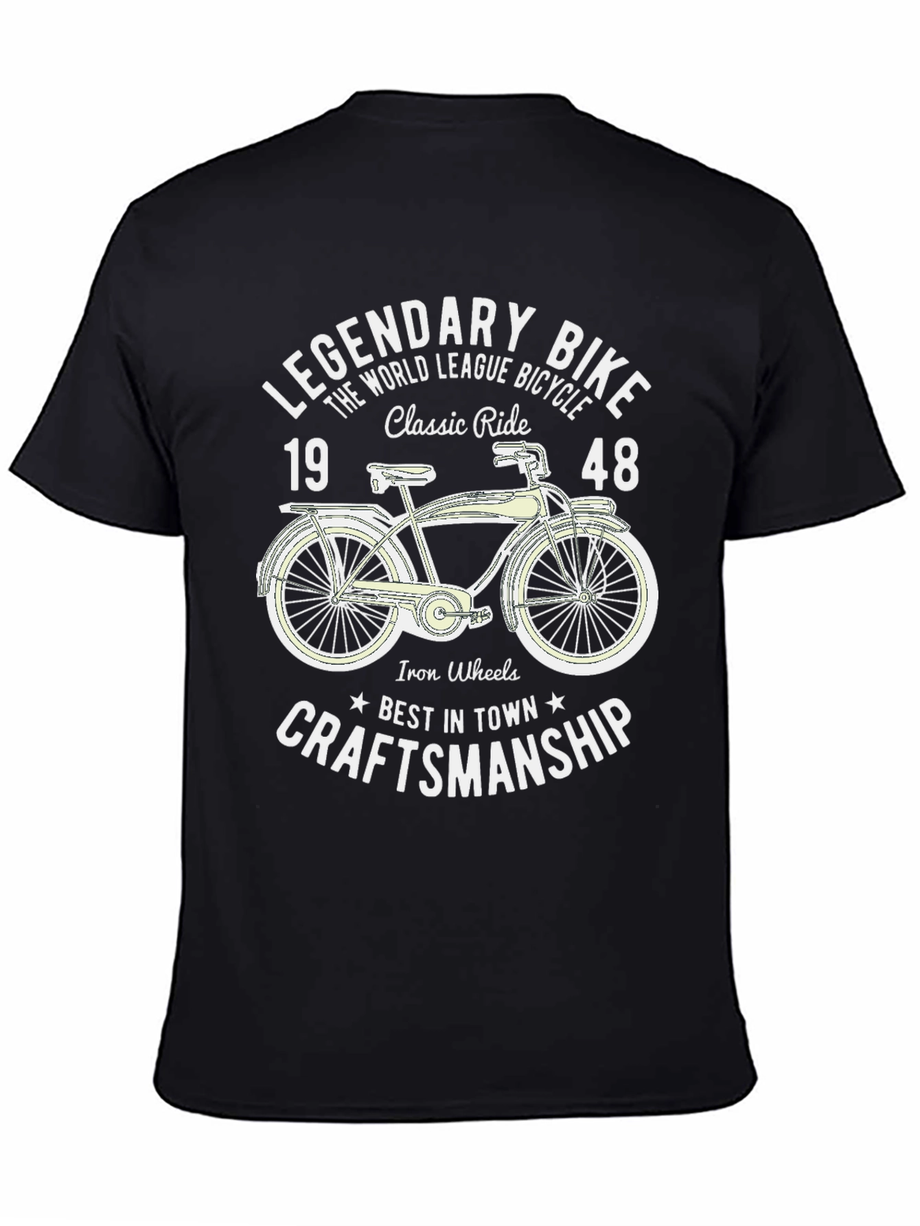 Legendary Bike T-Shirt - Classic Bicycle Graphic Tee