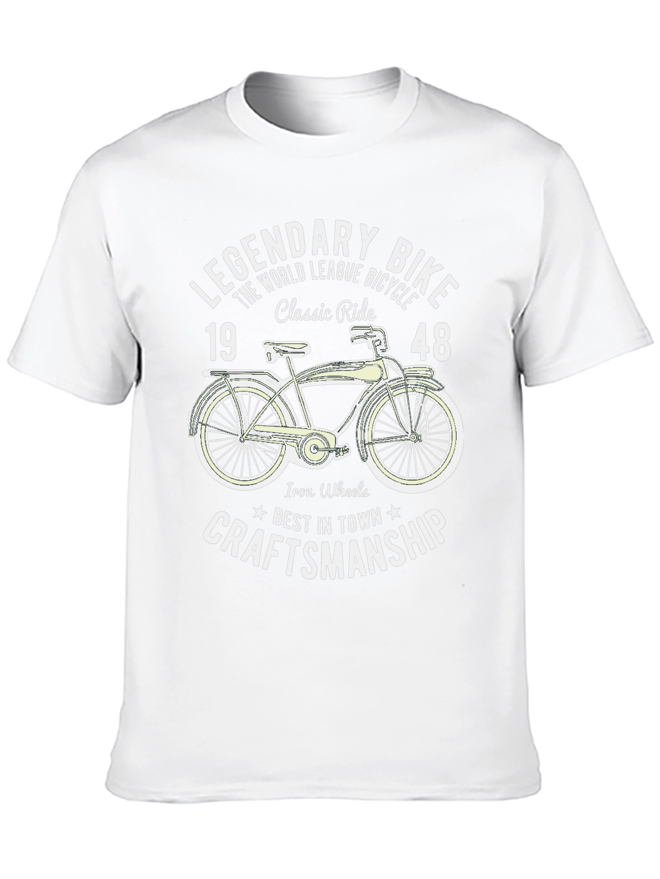 Legendary Bike T-Shirt - Classic Bicycle Graphic Tee