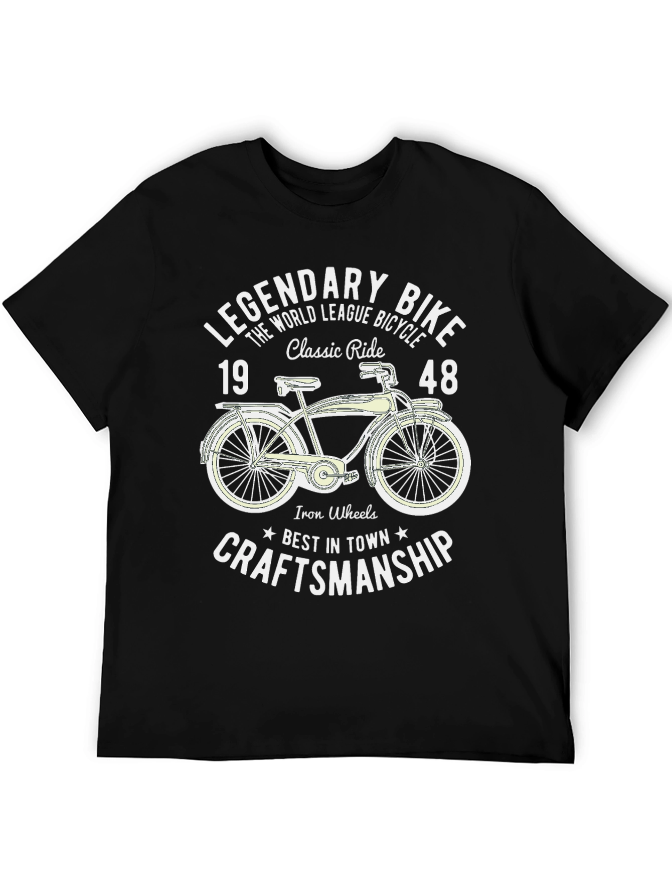 Legendary Bike T-Shirt - Classic Bicycle Graphic Tee