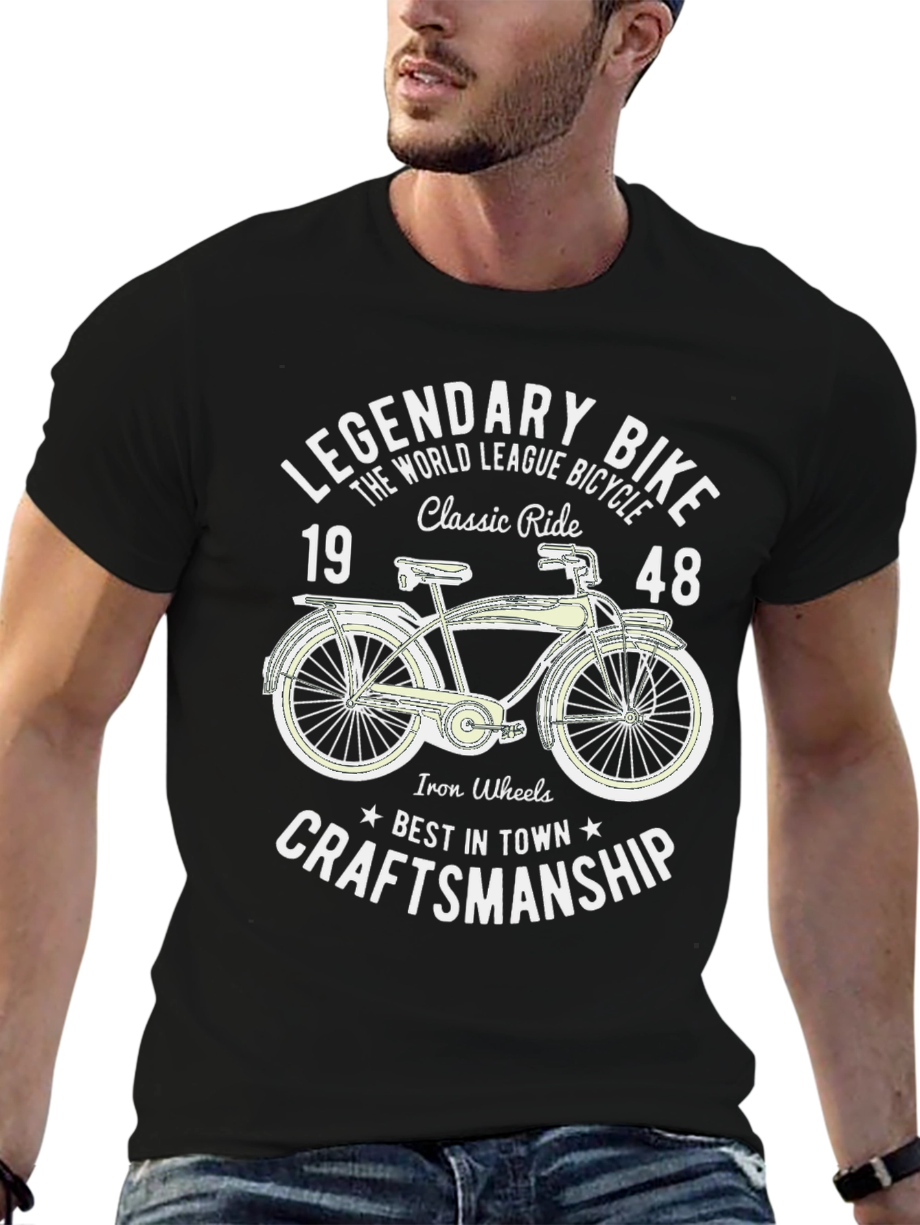 Legendary Bike T-Shirt - Classic Bicycle Graphic Tee