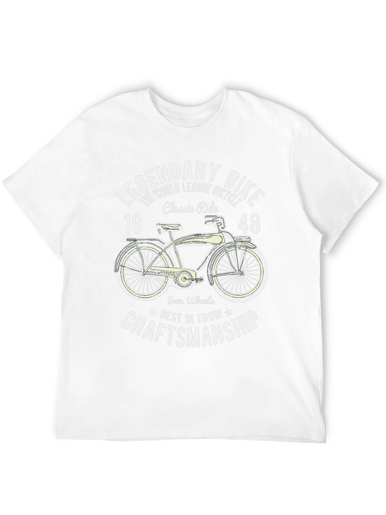 Legendary Bike T-Shirt - Classic Bicycle Graphic Tee