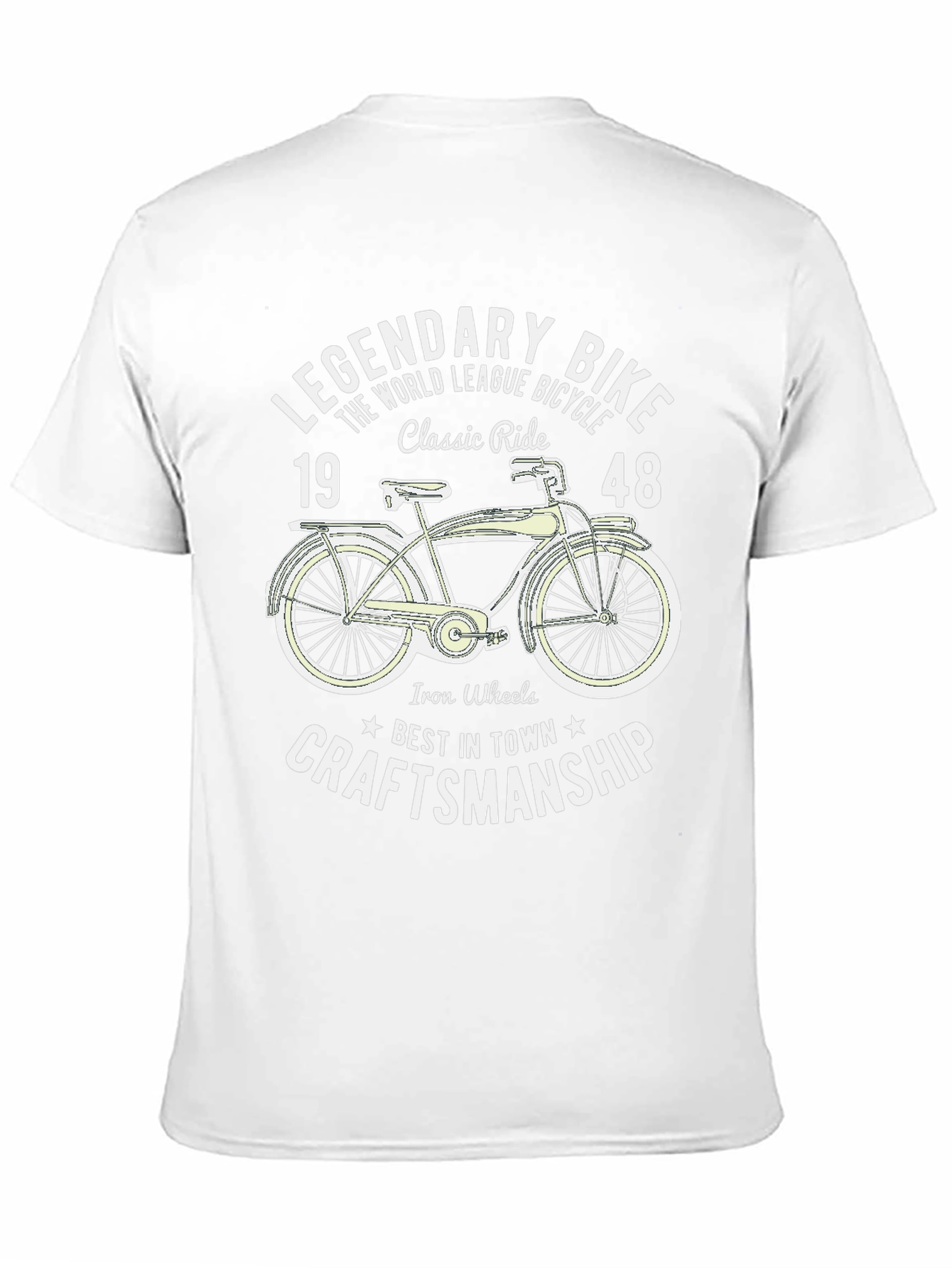 Legendary Bike T-Shirt - Classic Bicycle Graphic Tee