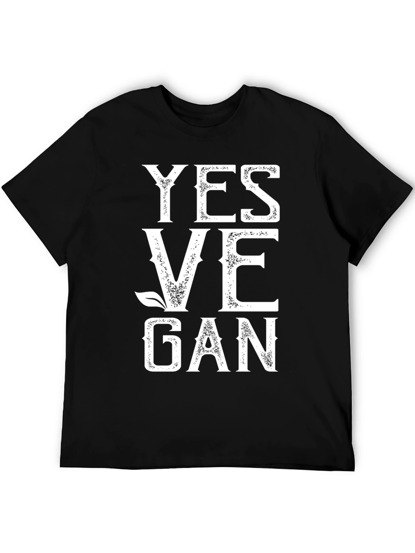 Yes Vegan T-Shirt - Plant Based Lifestyle Tee