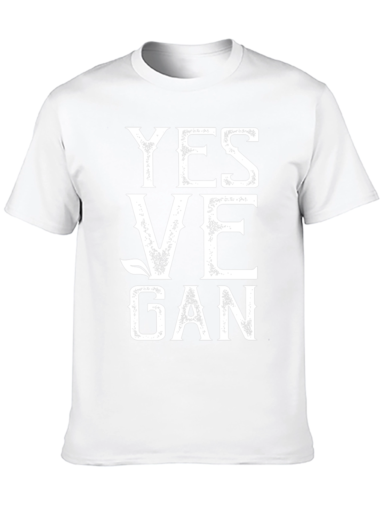 Yes Vegan T-Shirt - Plant Based Lifestyle Tee